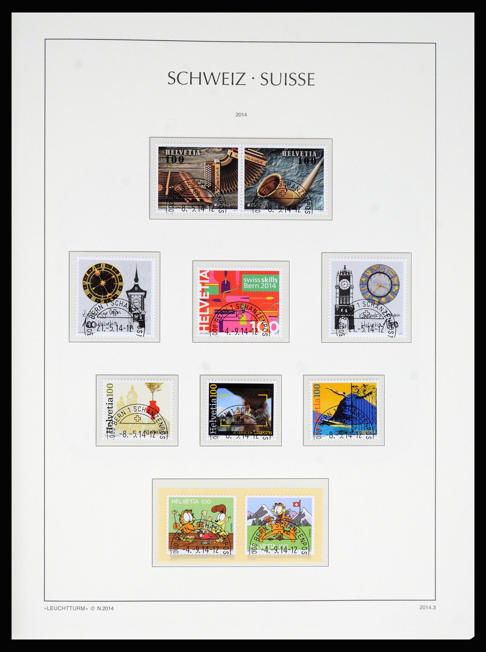 37155 186 - Postzegelverzameling 37155 Zwitserland 1862-2016.