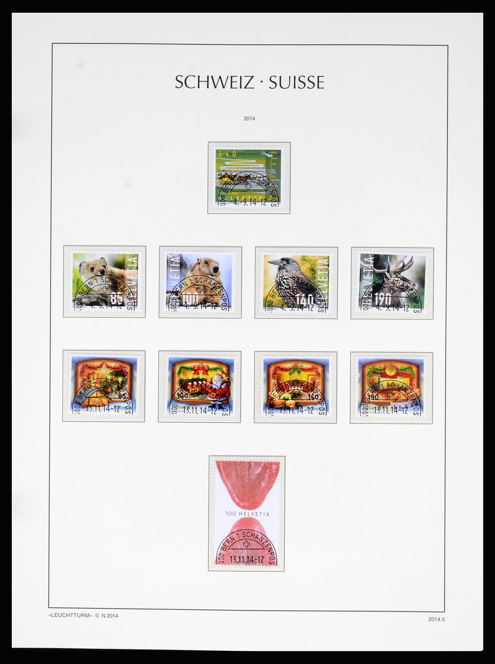 37155 188 - Postzegelverzameling 37155 Zwitserland 1862-2016.