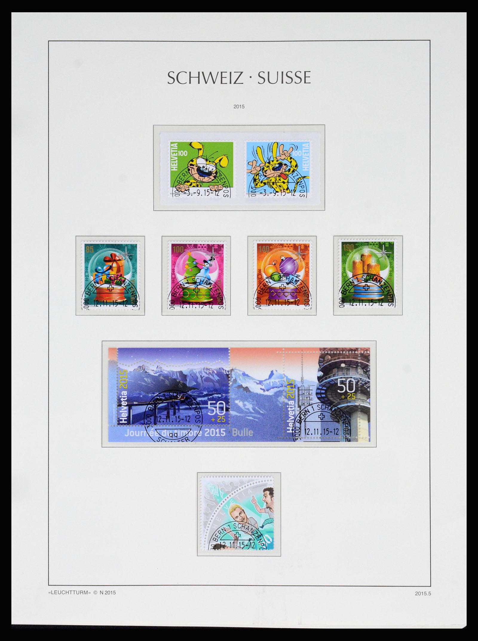 37155 194 - Postzegelverzameling 37155 Zwitserland 1862-2016.