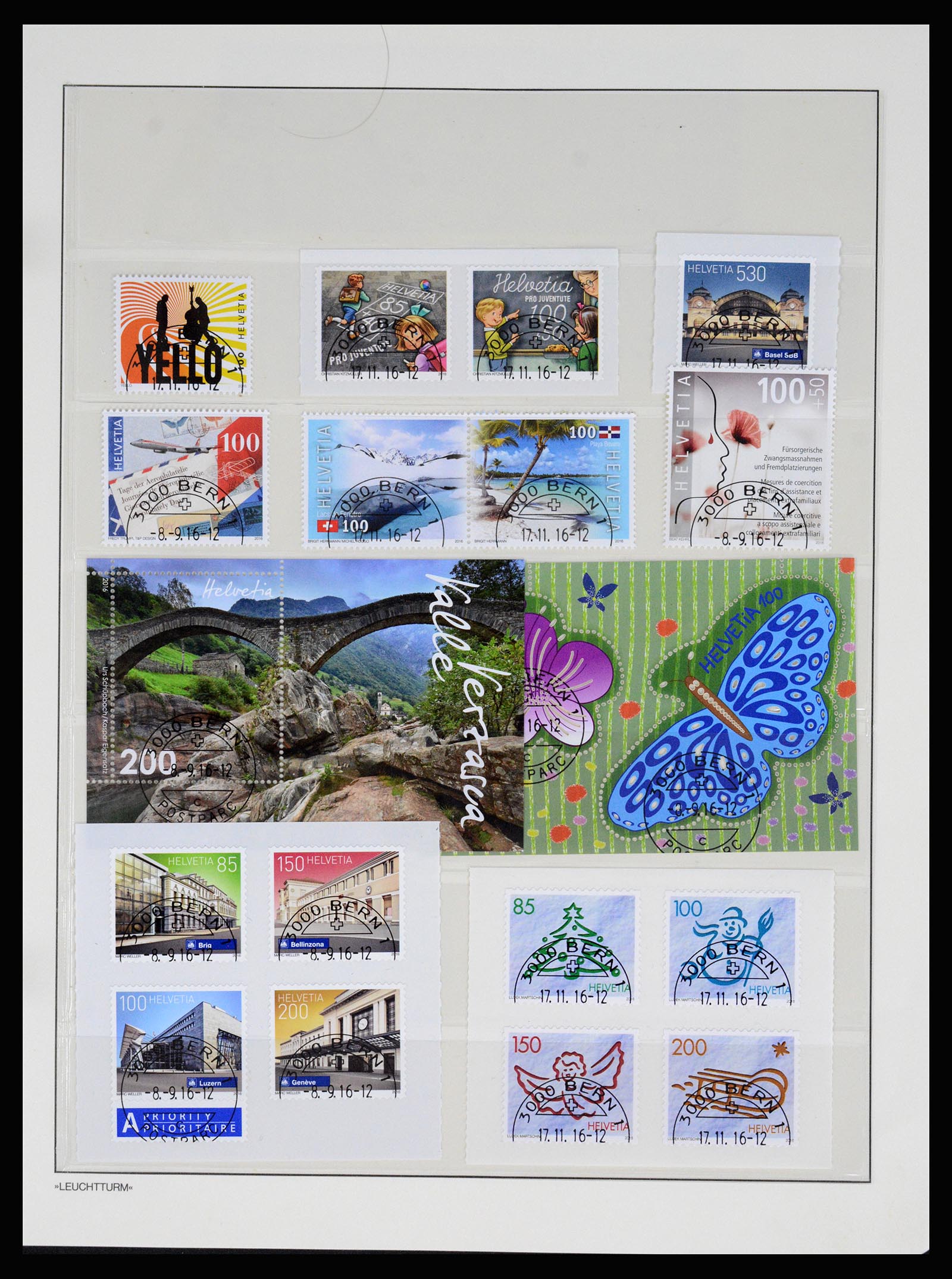 37155 195 - Postzegelverzameling 37155 Zwitserland 1862-2016.