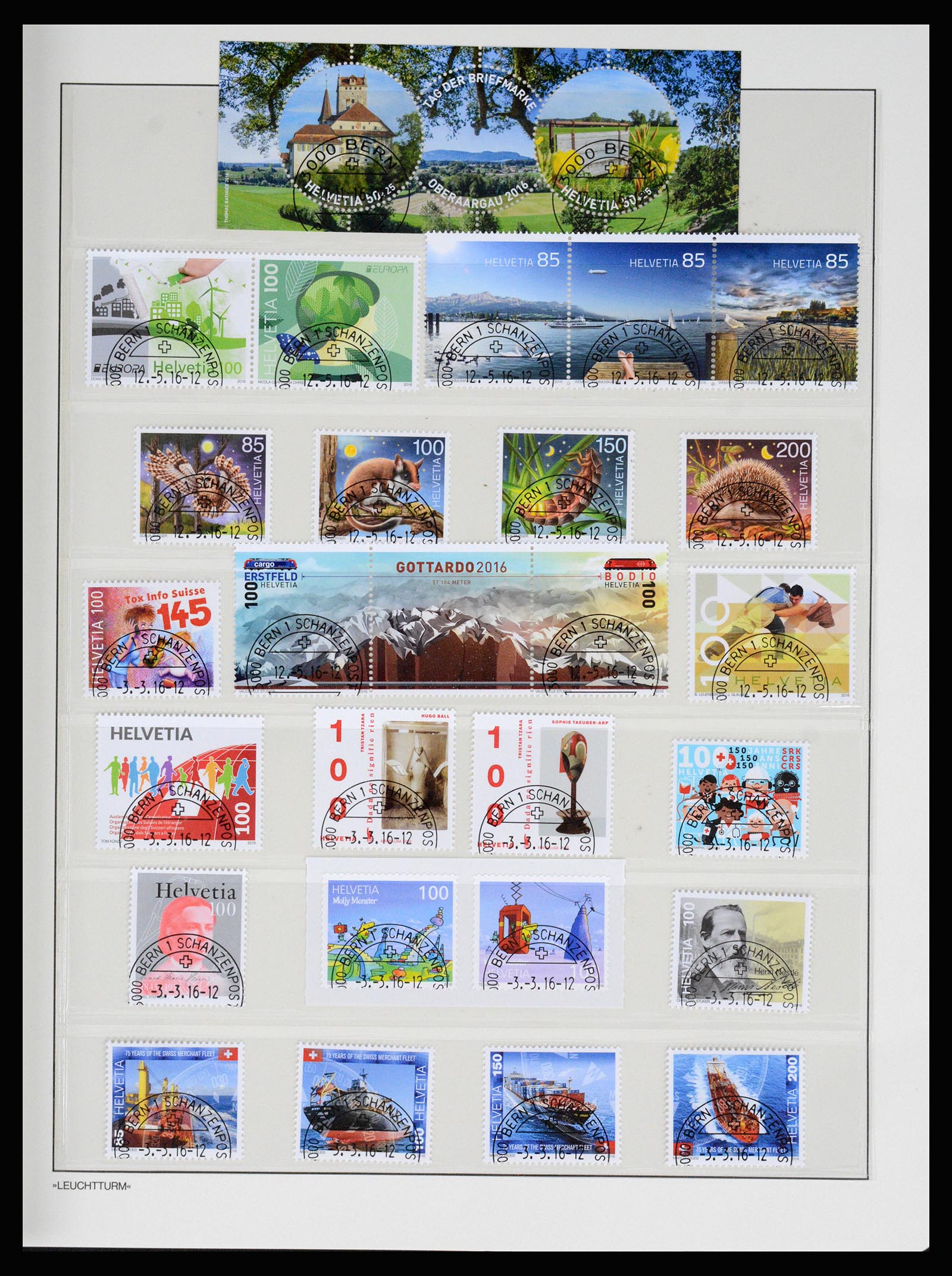 37155 196 - Postzegelverzameling 37155 Zwitserland 1862-2016.
