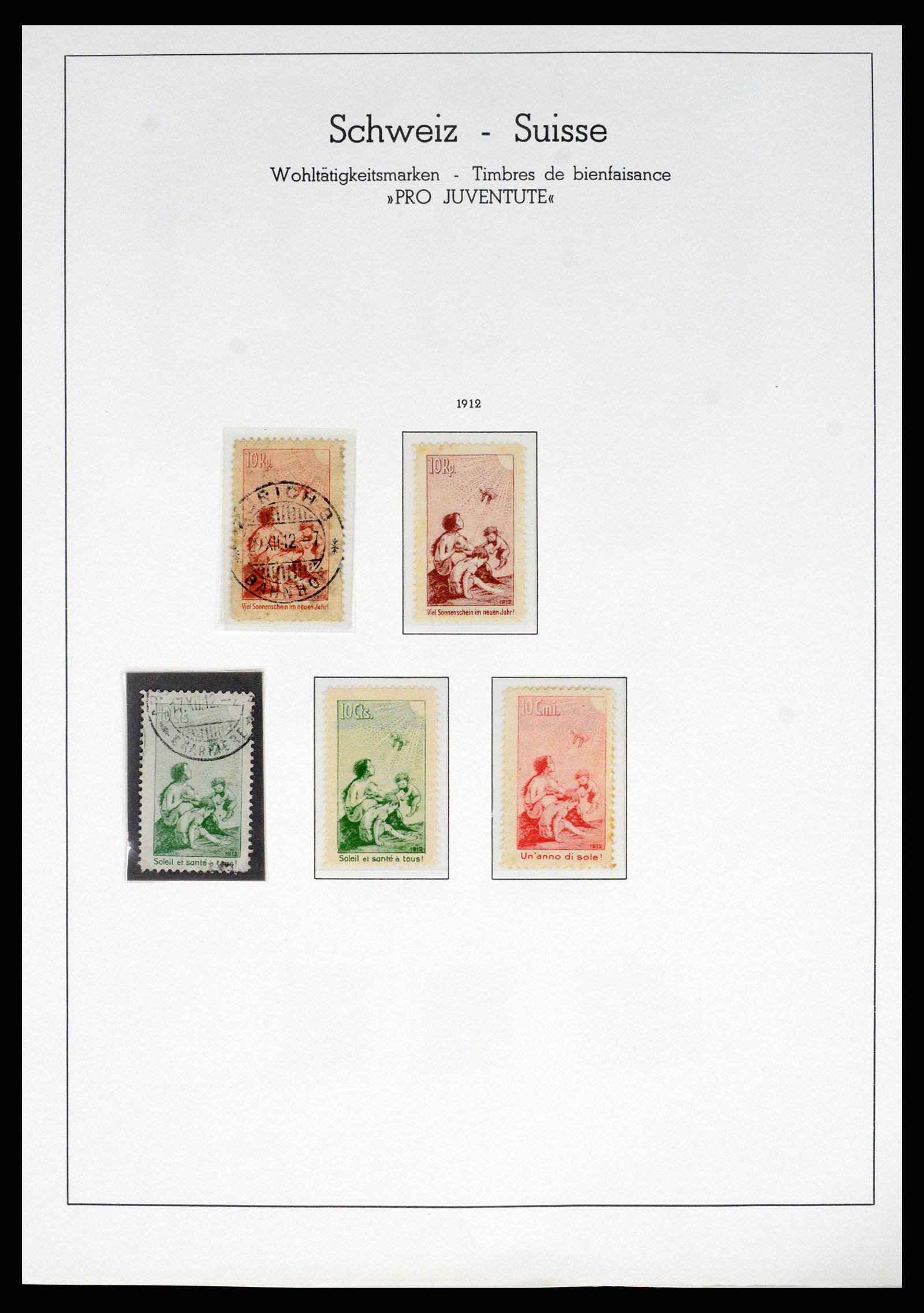 37155 198 - Postzegelverzameling 37155 Zwitserland 1862-2016.