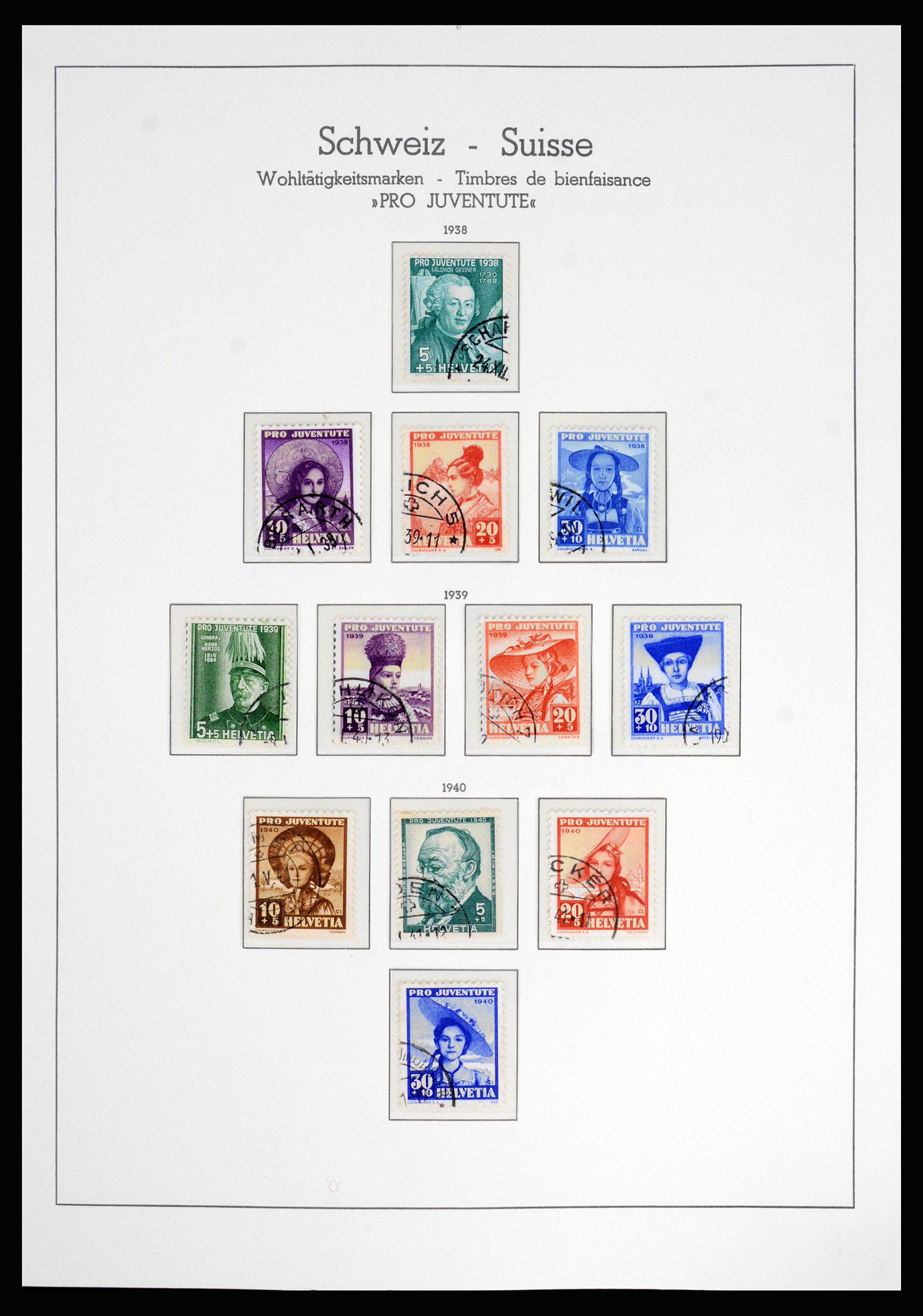 37155 206 - Postzegelverzameling 37155 Zwitserland 1862-2016.