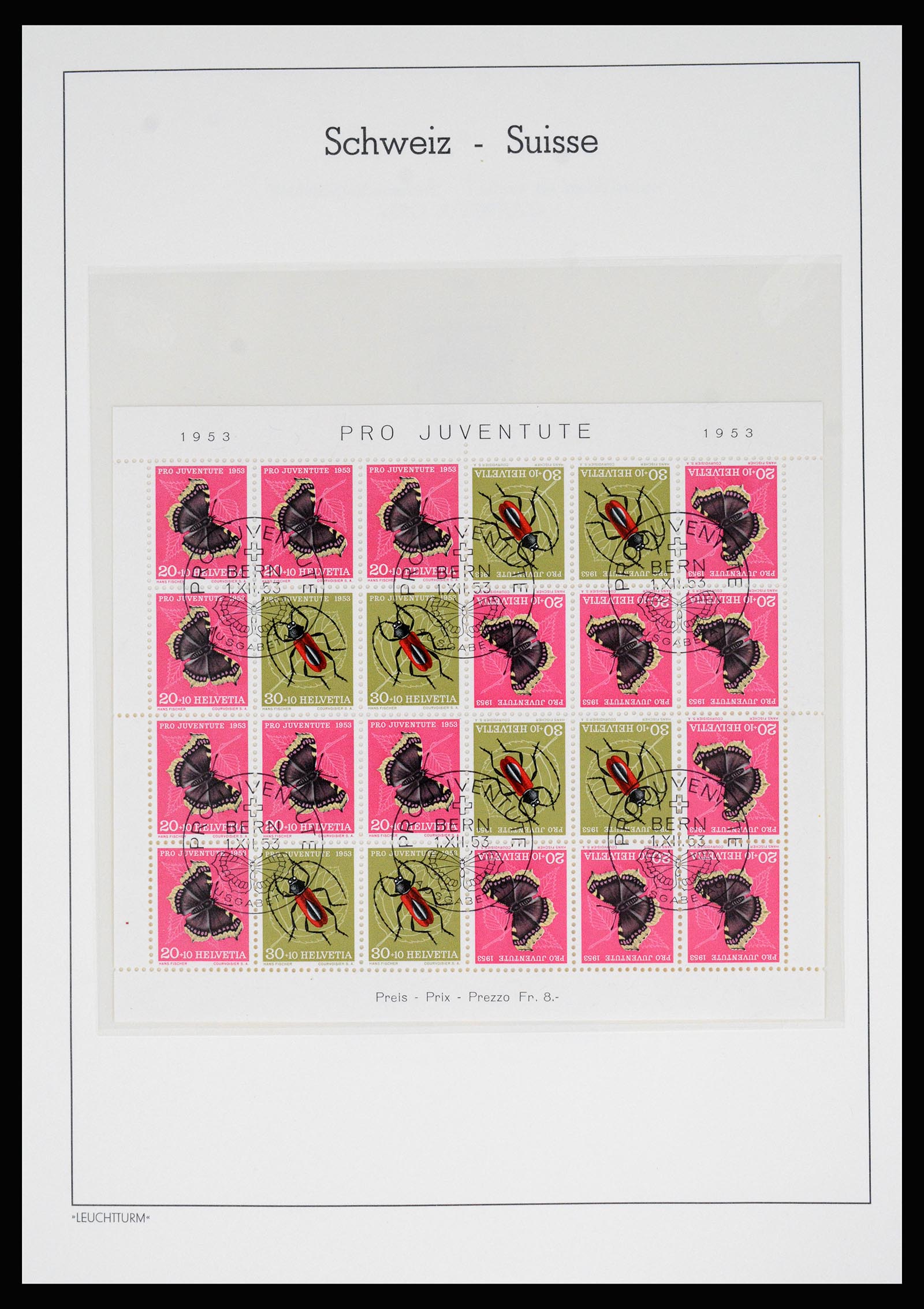 37155 213 - Postzegelverzameling 37155 Zwitserland 1862-2016.