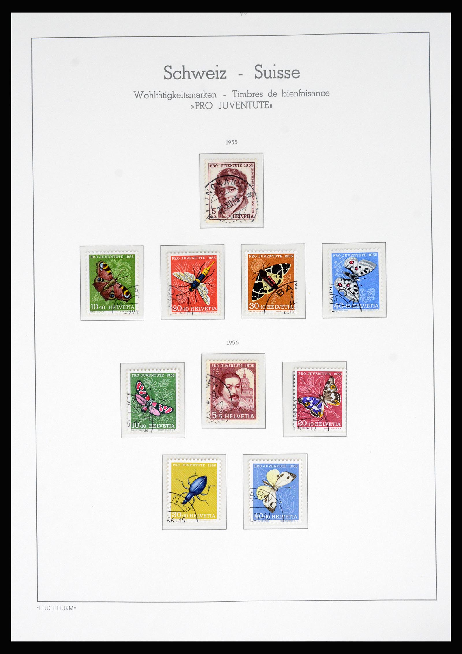 37155 214 - Postzegelverzameling 37155 Zwitserland 1862-2016.