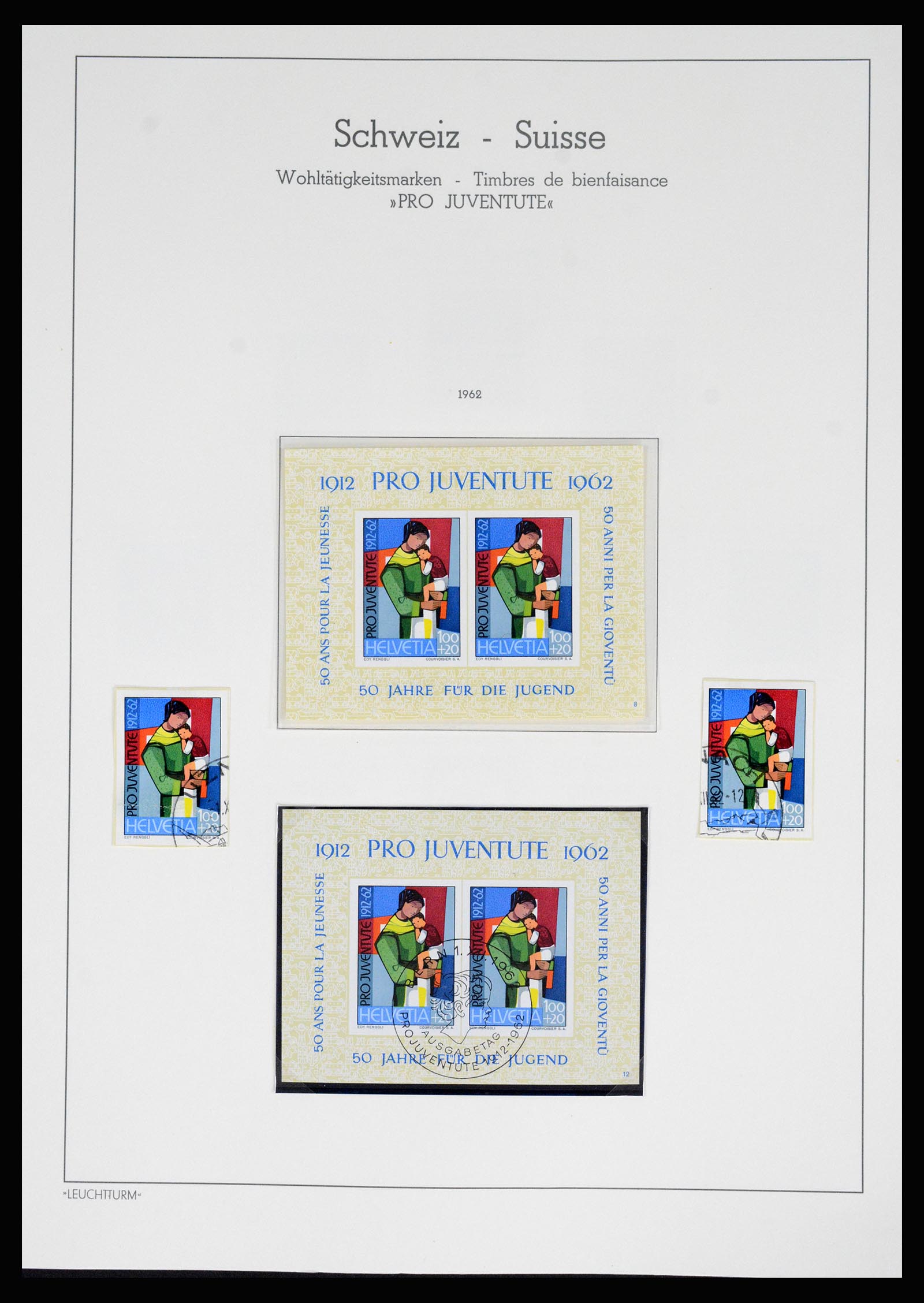 37155 220 - Postzegelverzameling 37155 Zwitserland 1862-2016.
