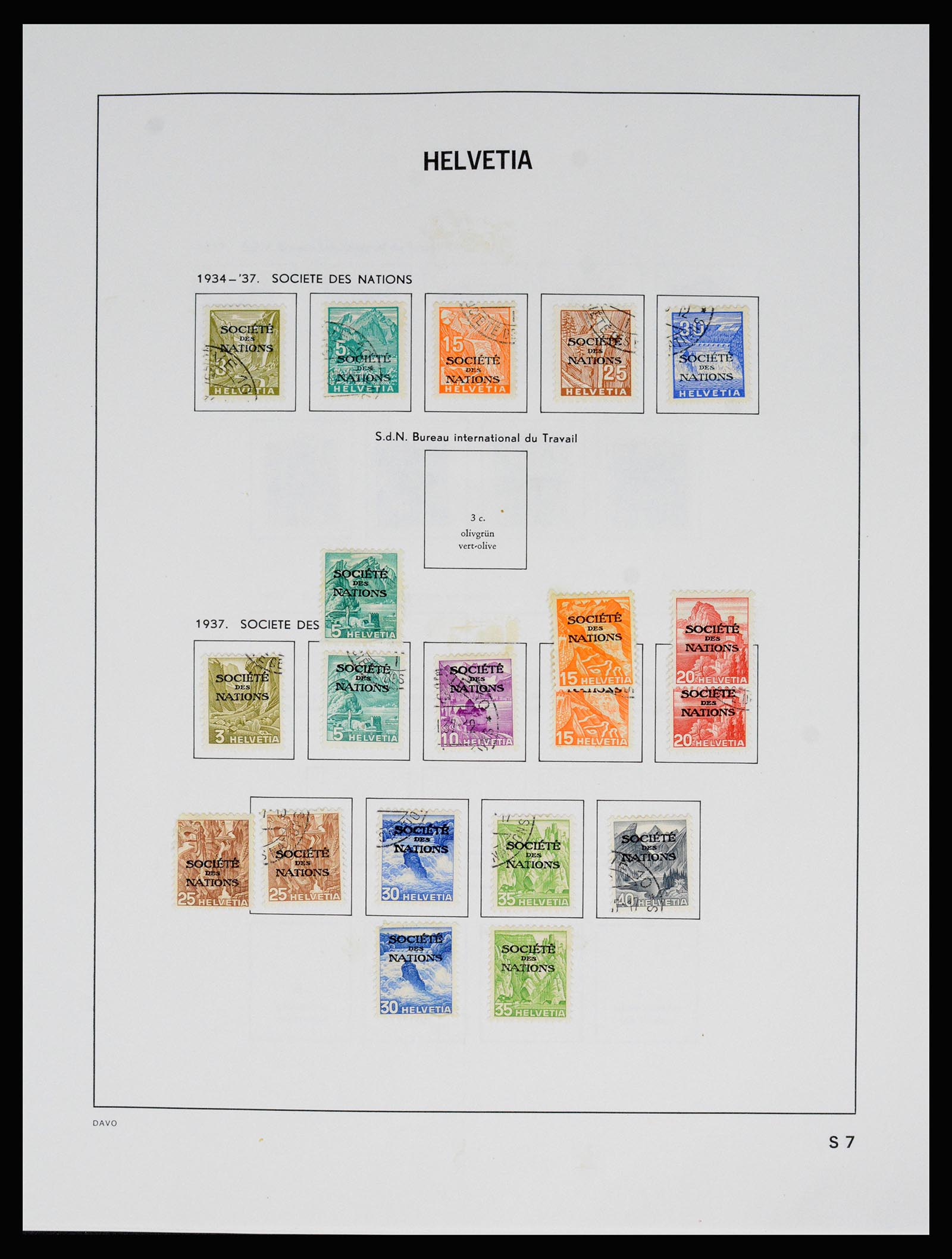 37157 142 - Postzegelverzameling 37157 Zwitserland 1843-1996.