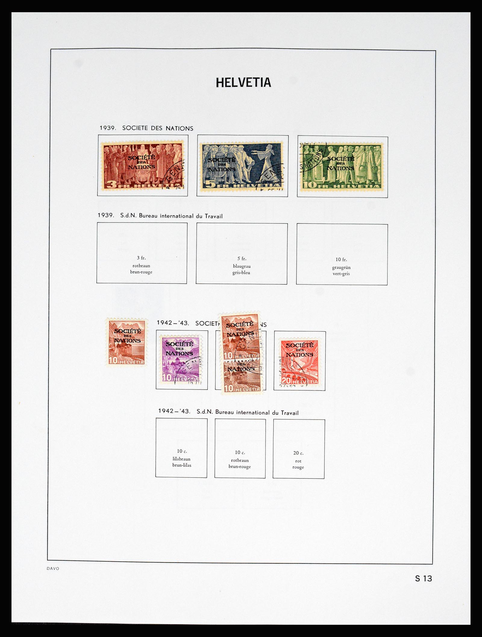 37157 146 - Postzegelverzameling 37157 Zwitserland 1843-1996.
