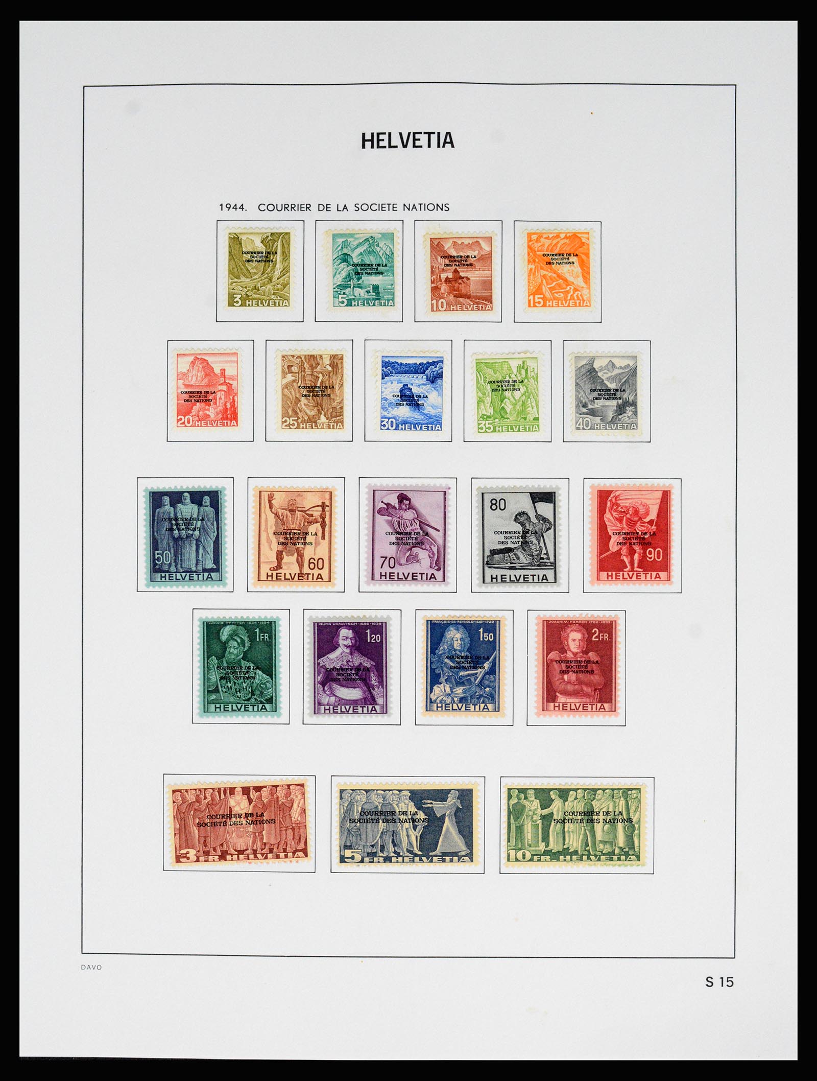 37157 148 - Postzegelverzameling 37157 Zwitserland 1843-1996.