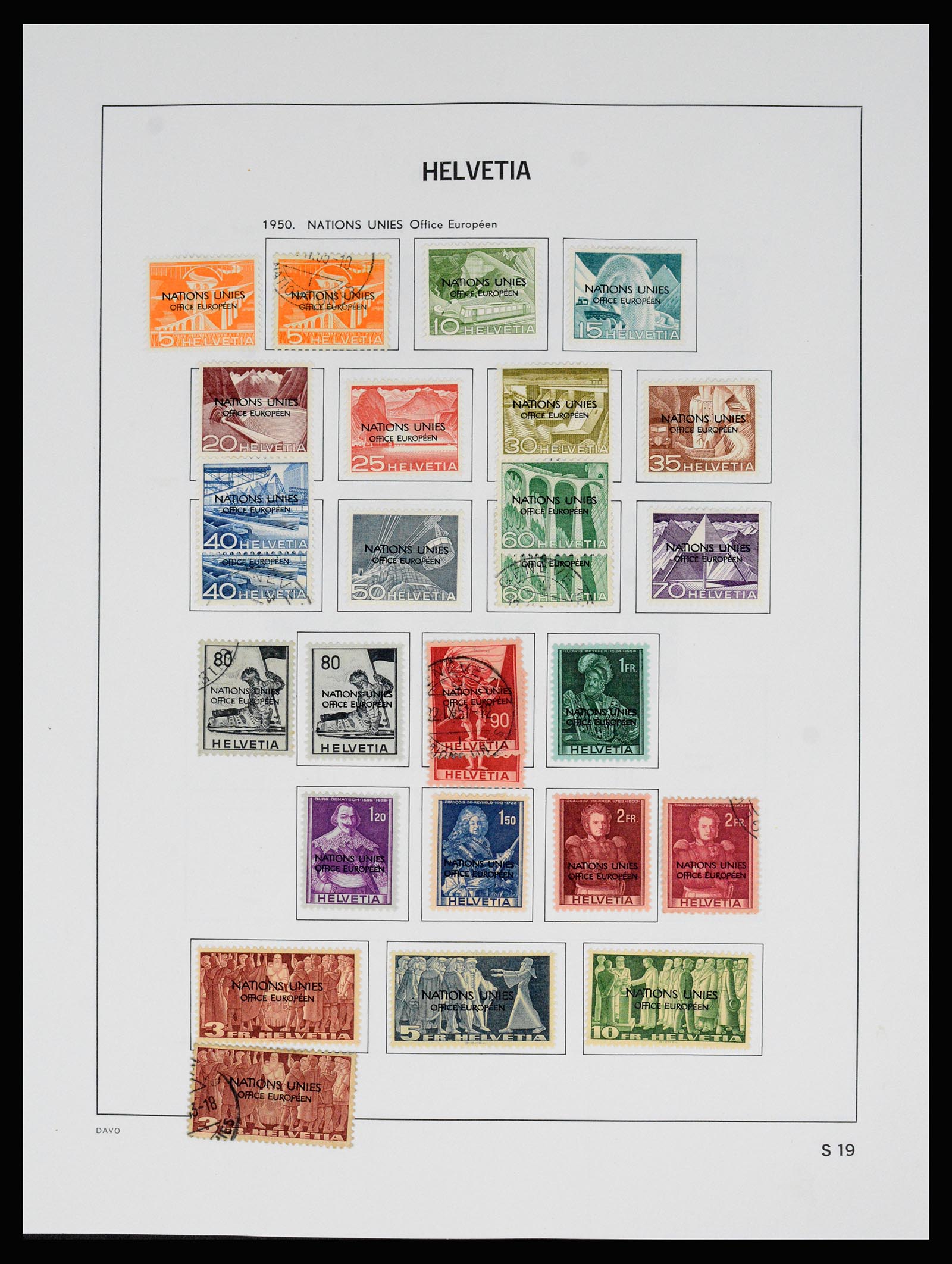37157 151 - Postzegelverzameling 37157 Zwitserland 1843-1996.