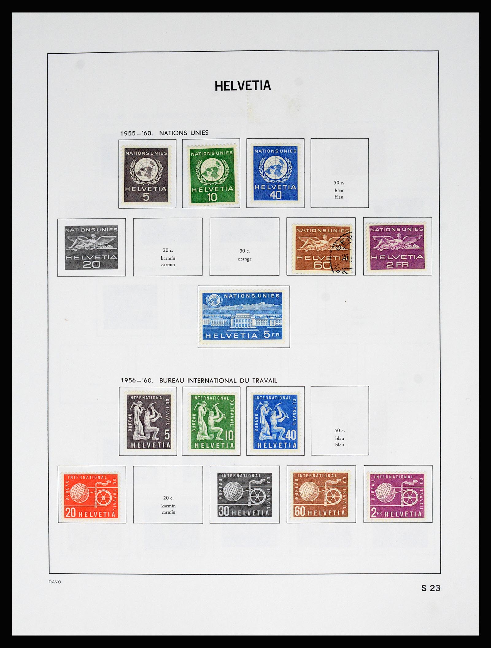 37157 155 - Postzegelverzameling 37157 Zwitserland 1843-1996.