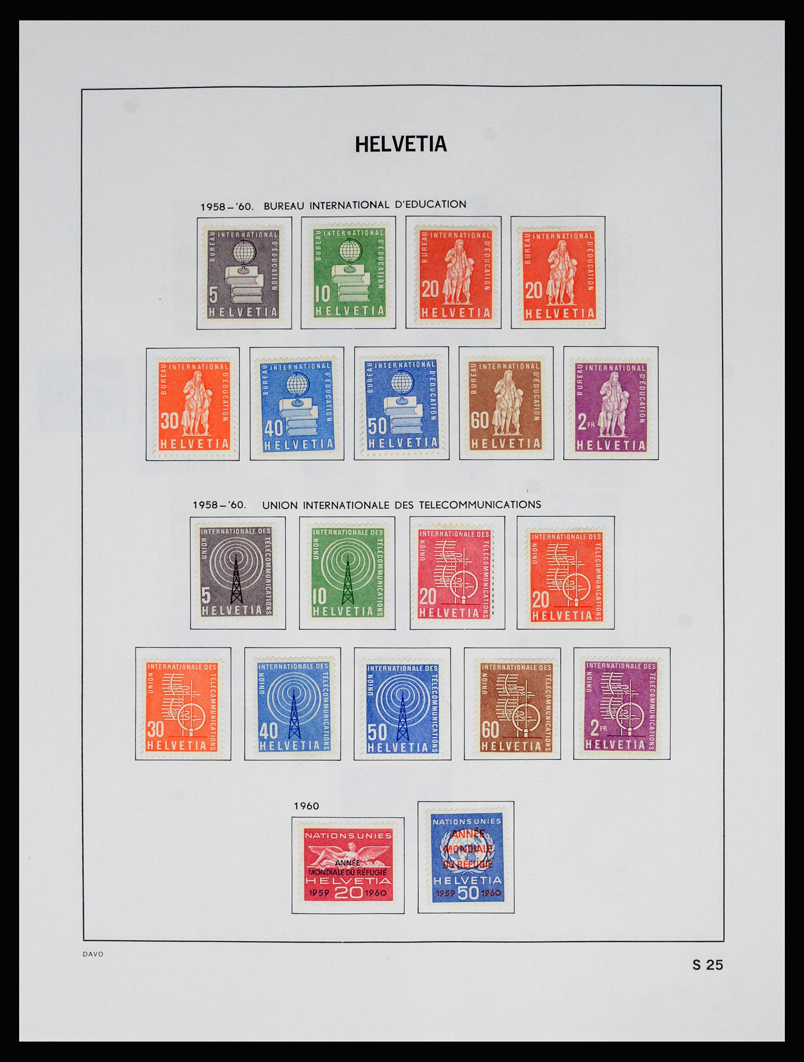 37157 157 - Postzegelverzameling 37157 Zwitserland 1843-1996.