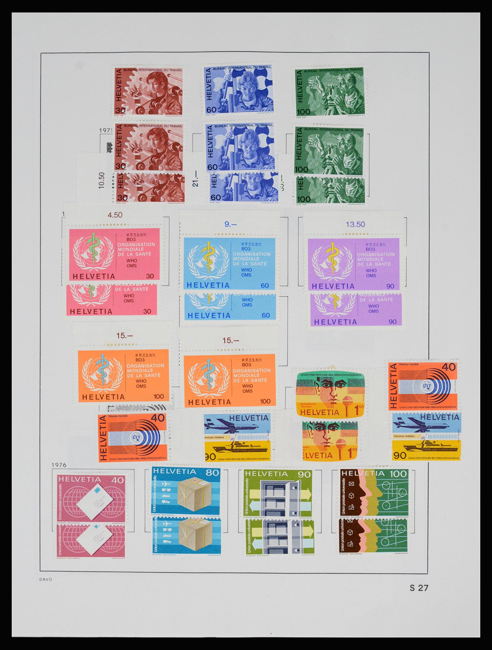 37157 159 - Postzegelverzameling 37157 Zwitserland 1843-1996.