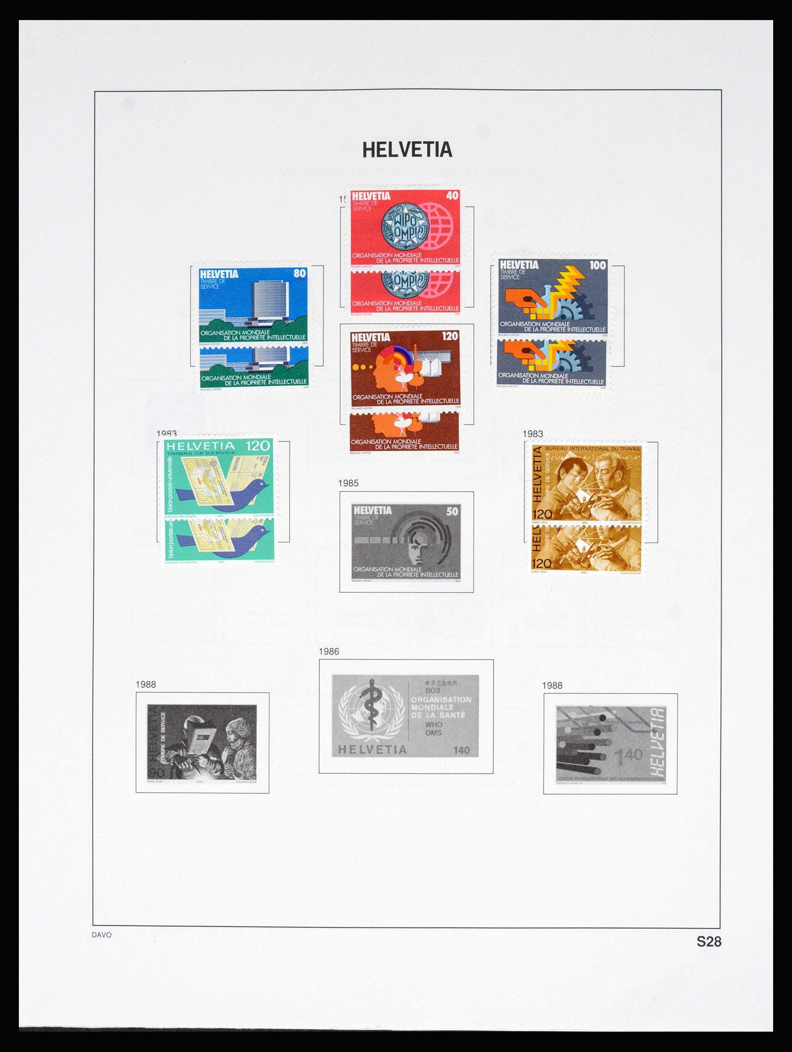 37157 160 - Postzegelverzameling 37157 Zwitserland 1843-1996.