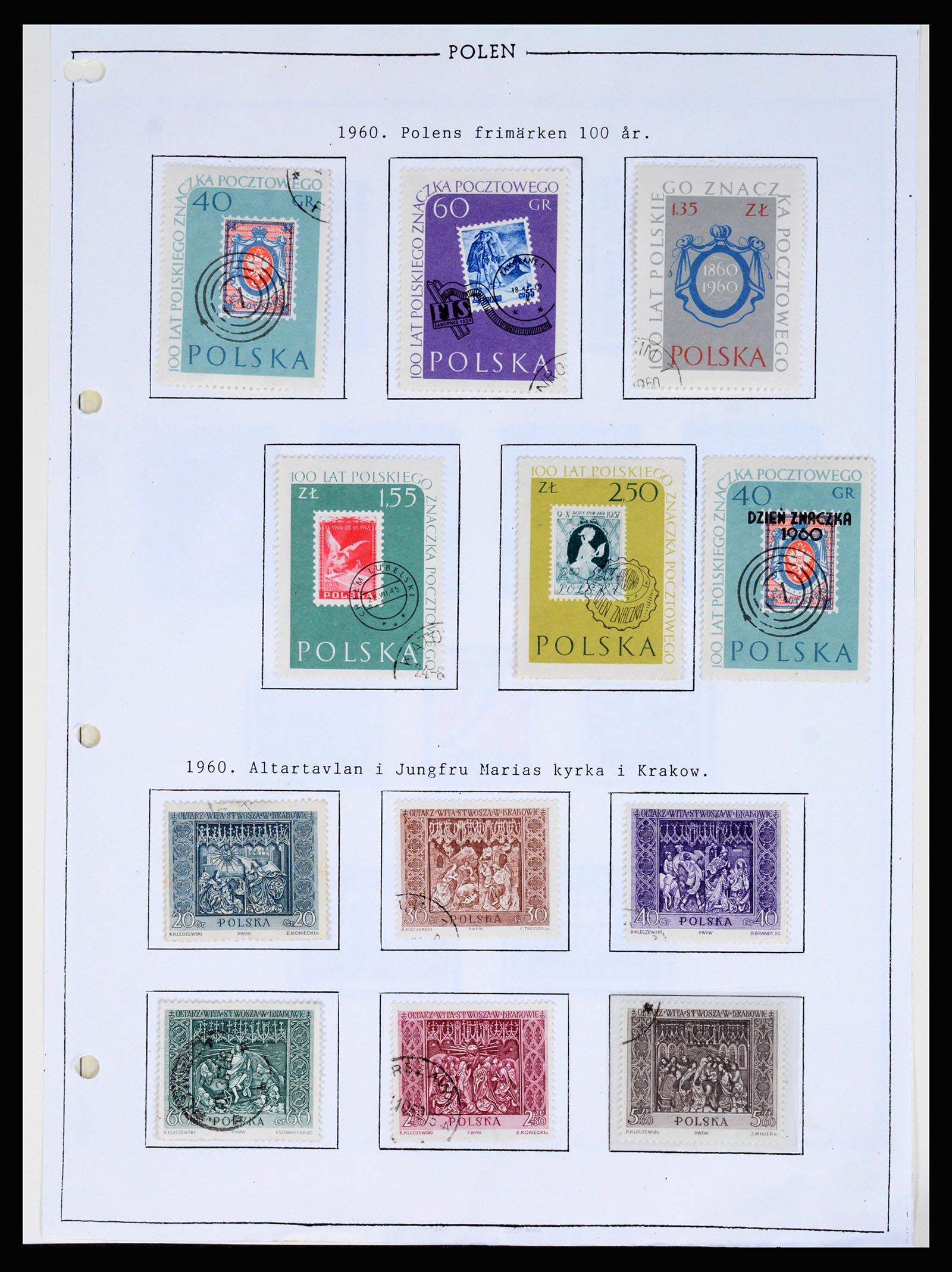 37167 069 - Postzegelverzameling 37167 Polen 1918-1970.