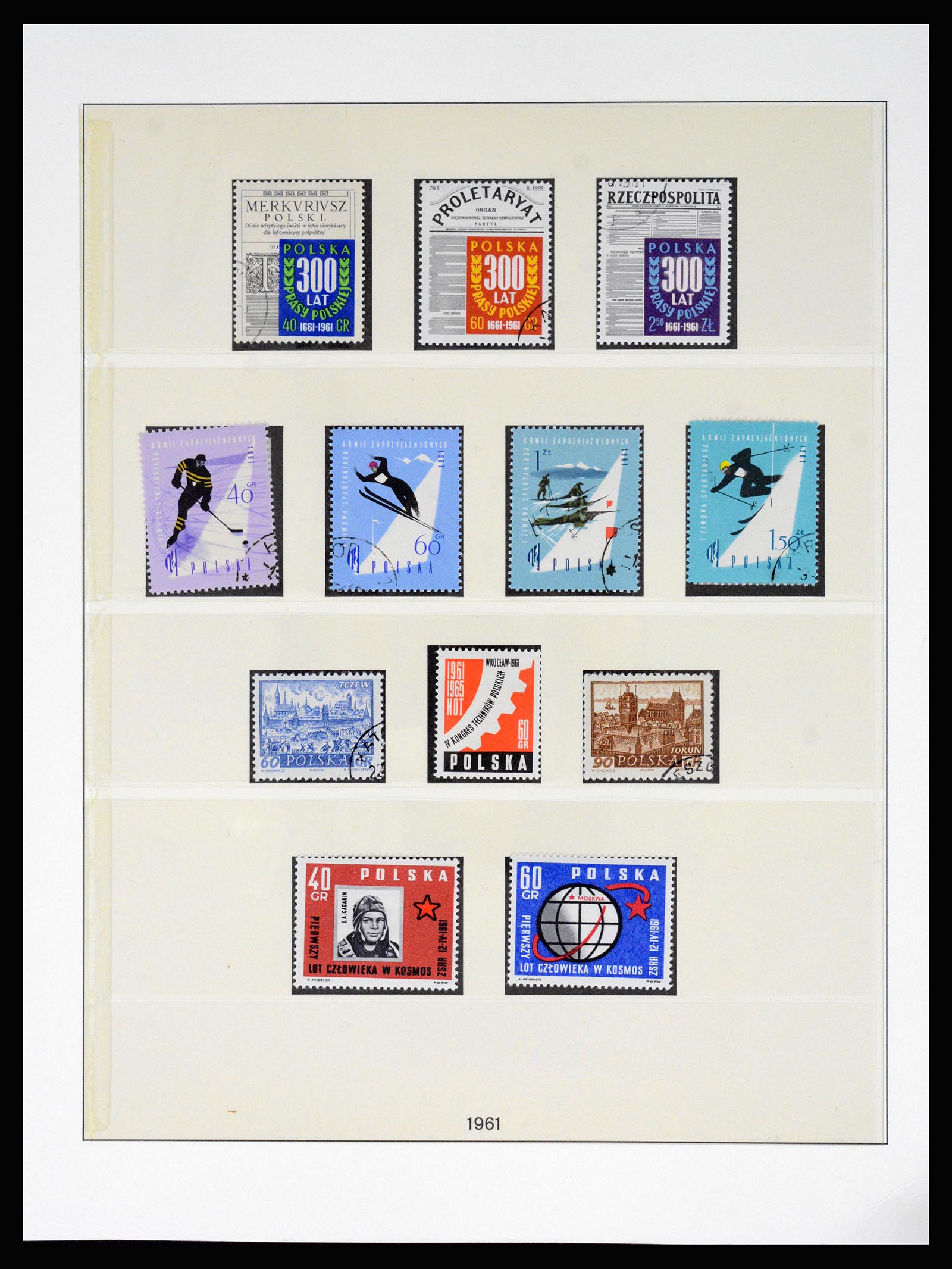 37167 070 - Postzegelverzameling 37167 Polen 1918-1970.