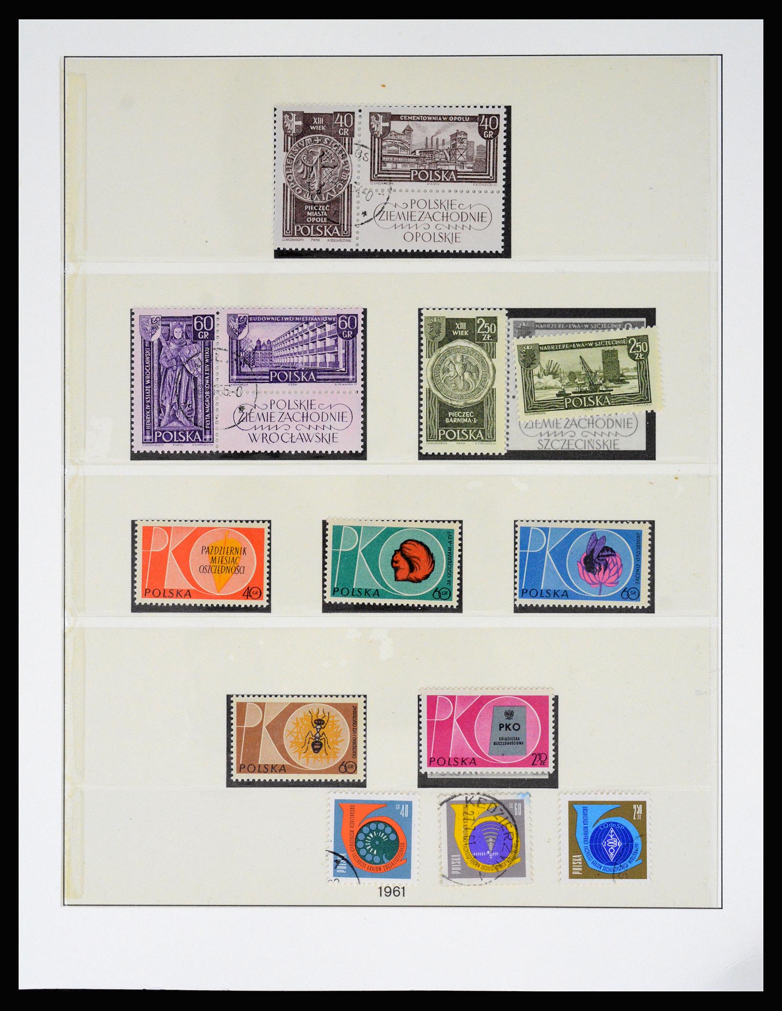 37167 073 - Postzegelverzameling 37167 Polen 1918-1970.