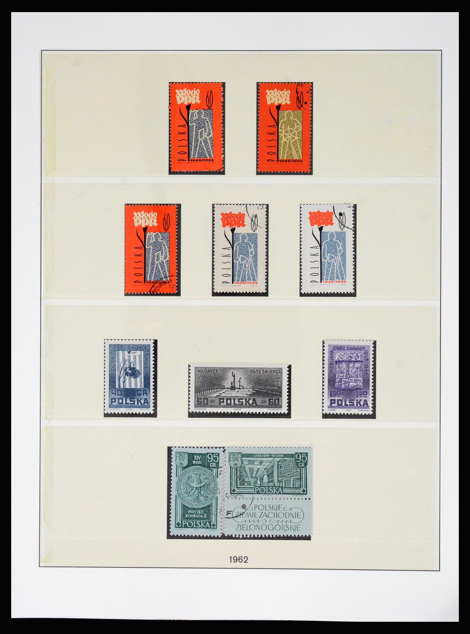 37167 077 - Postzegelverzameling 37167 Polen 1918-1970.