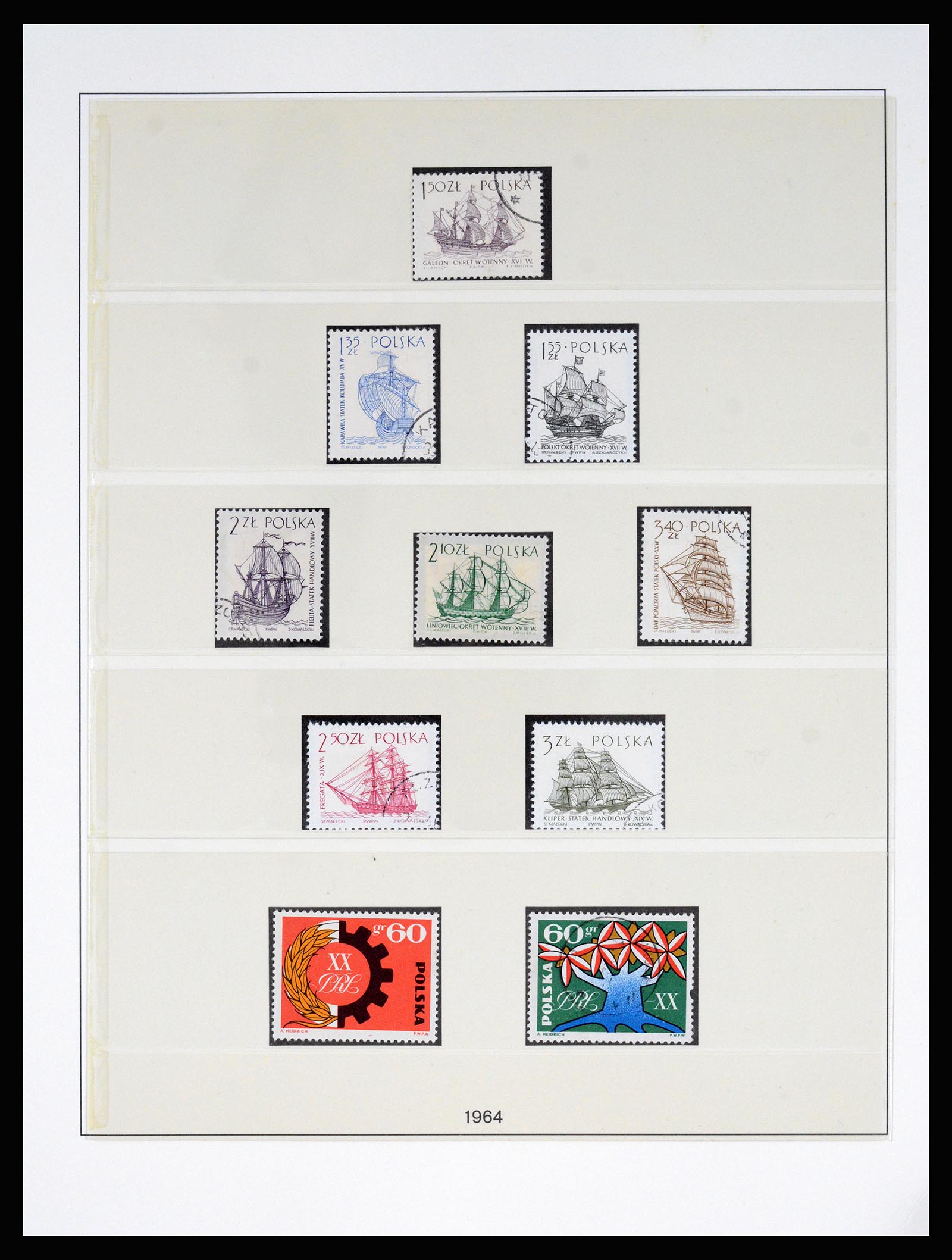 37167 101 - Postzegelverzameling 37167 Polen 1918-1970.
