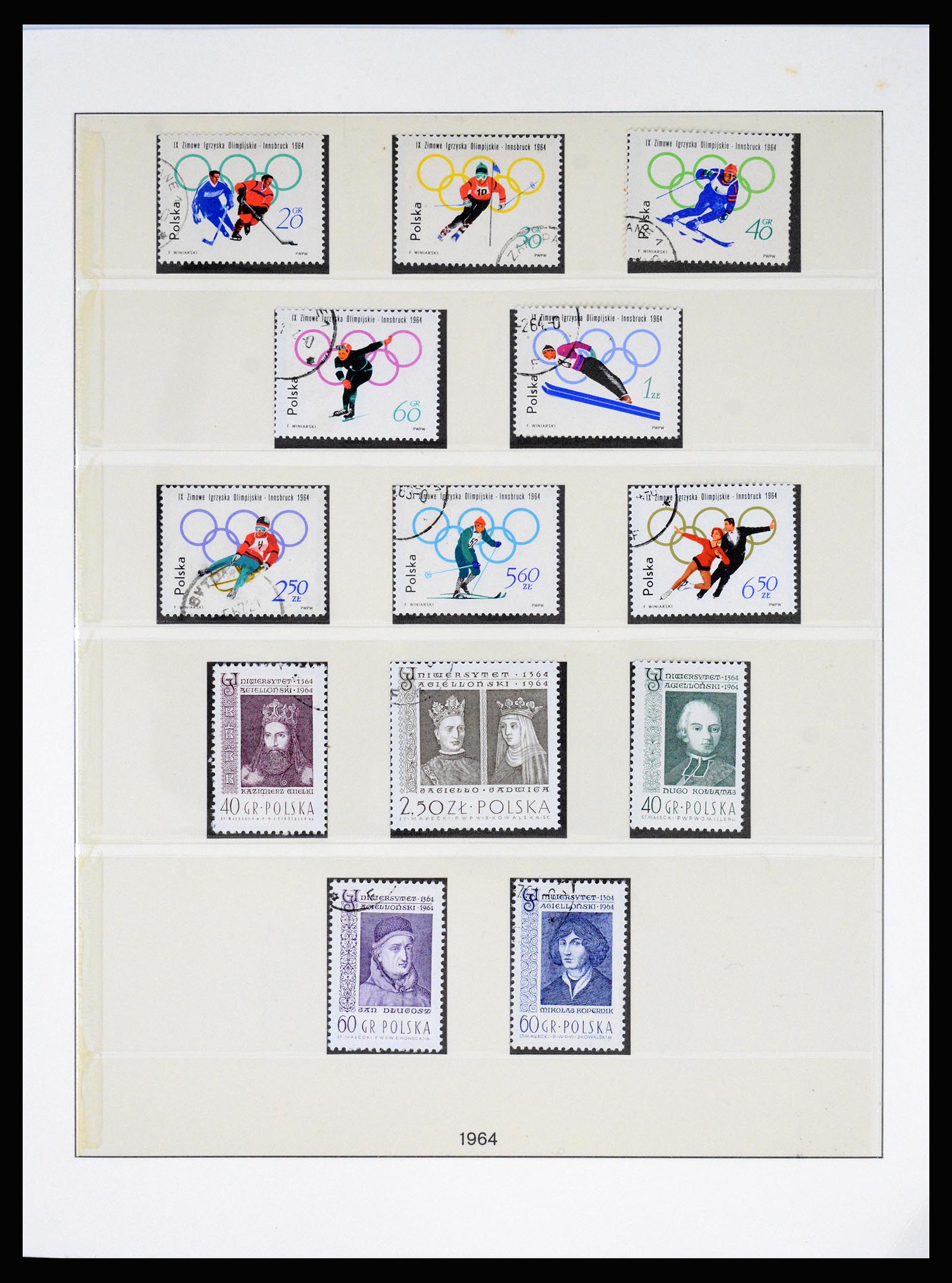 37167 104 - Postzegelverzameling 37167 Polen 1918-1970.