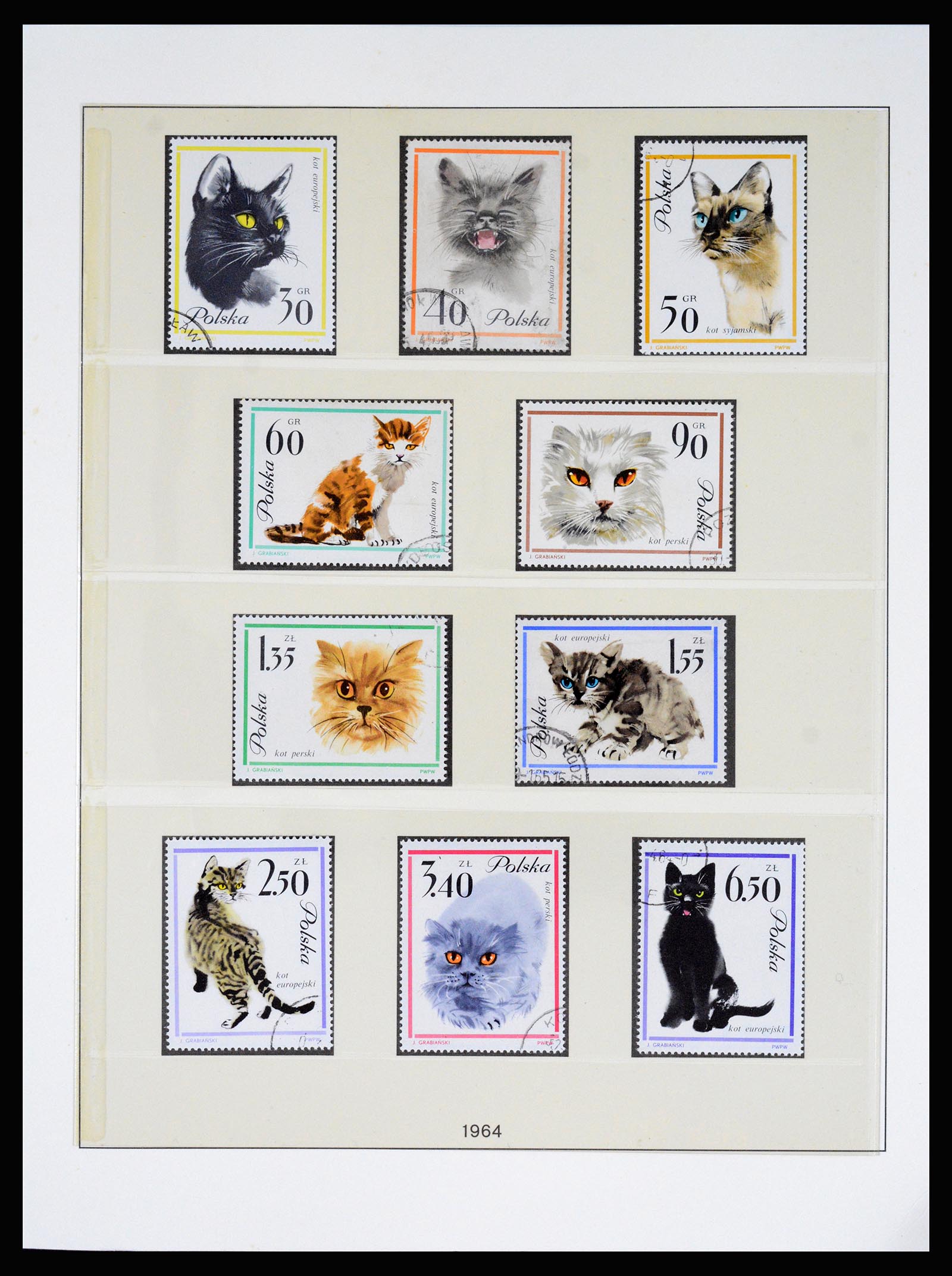 37167 106 - Postzegelverzameling 37167 Polen 1918-1970.