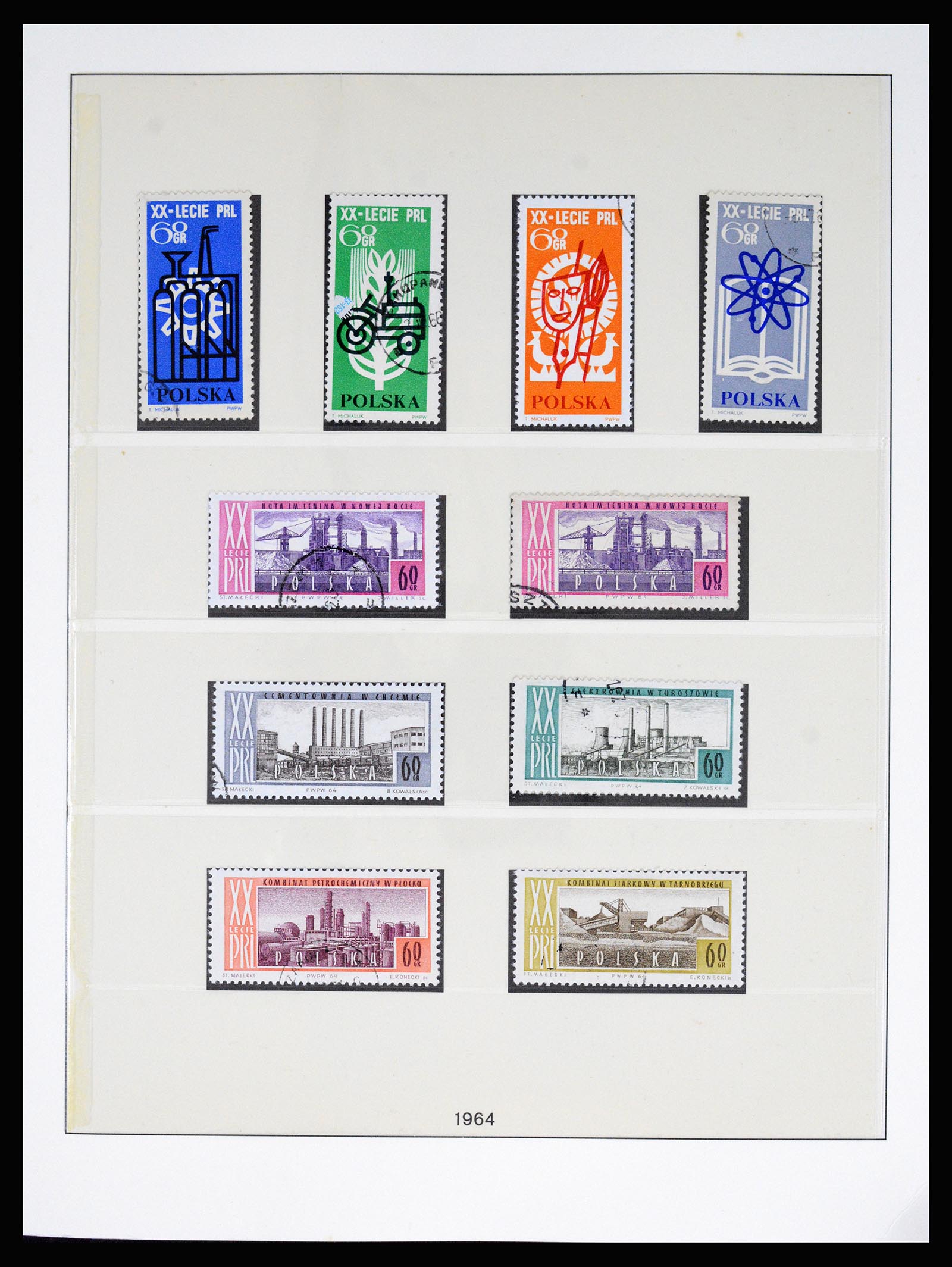37167 108 - Postzegelverzameling 37167 Polen 1918-1970.
