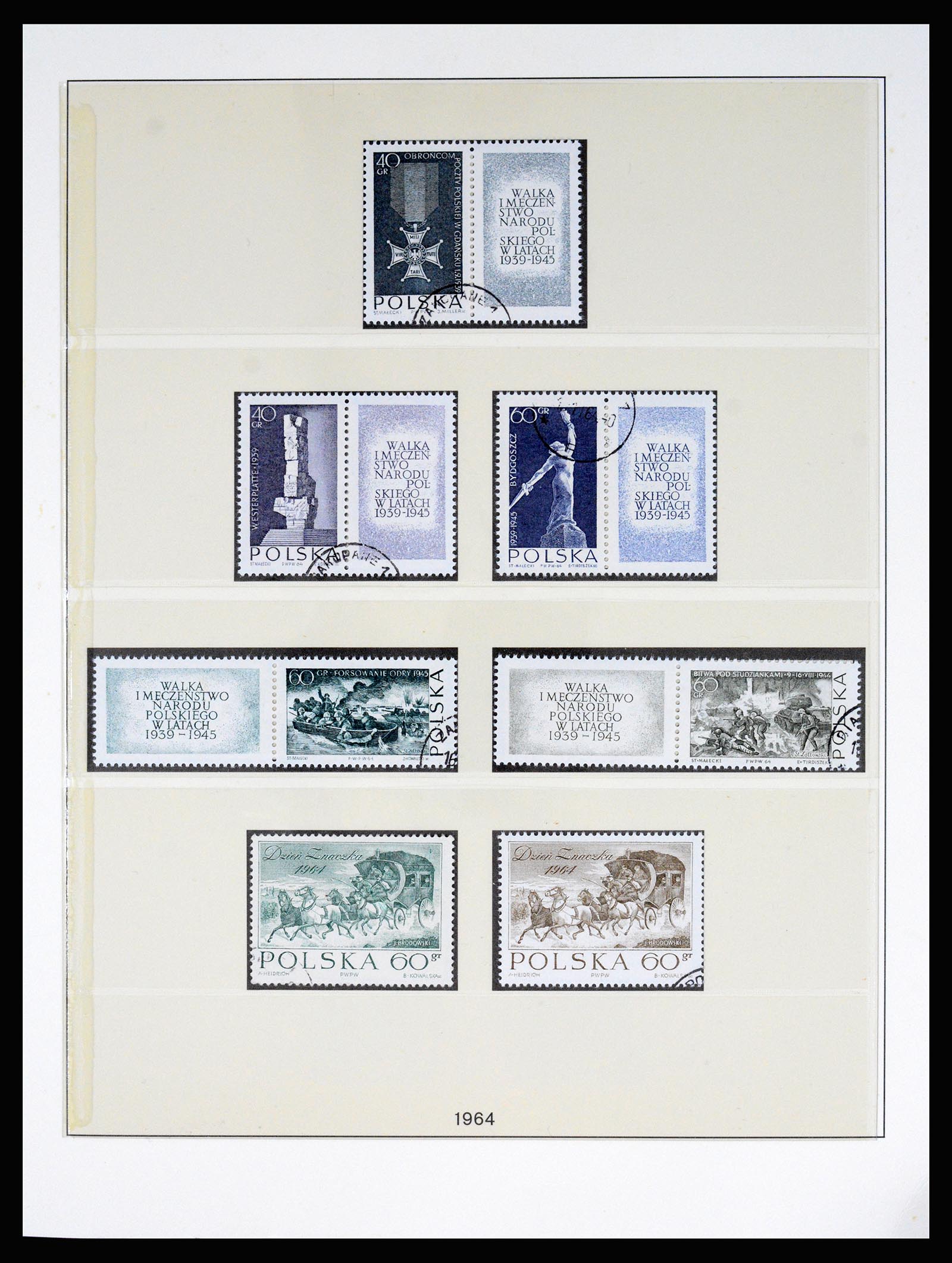 37167 112 - Postzegelverzameling 37167 Polen 1918-1970.