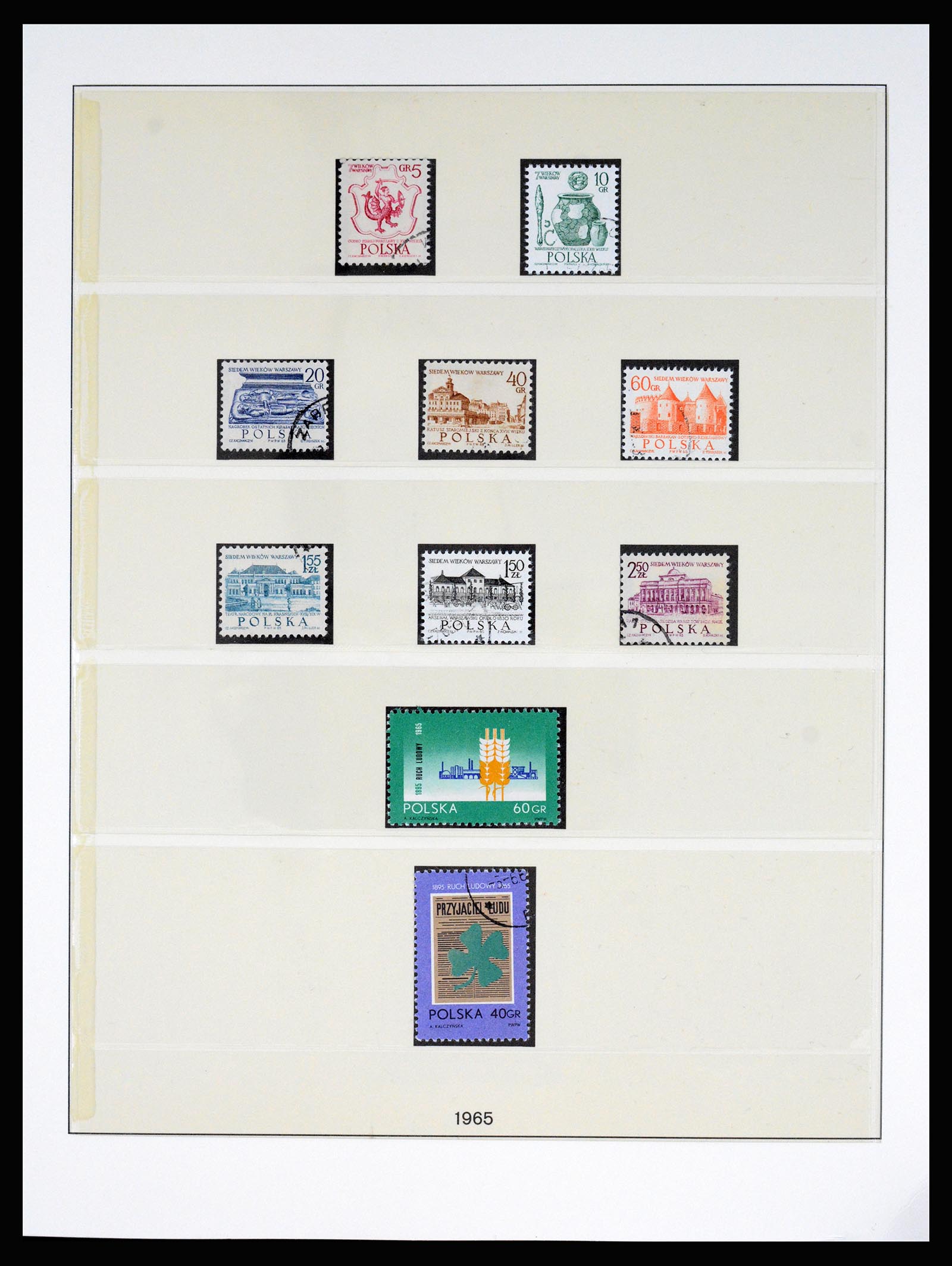 37167 119 - Postzegelverzameling 37167 Polen 1918-1970.