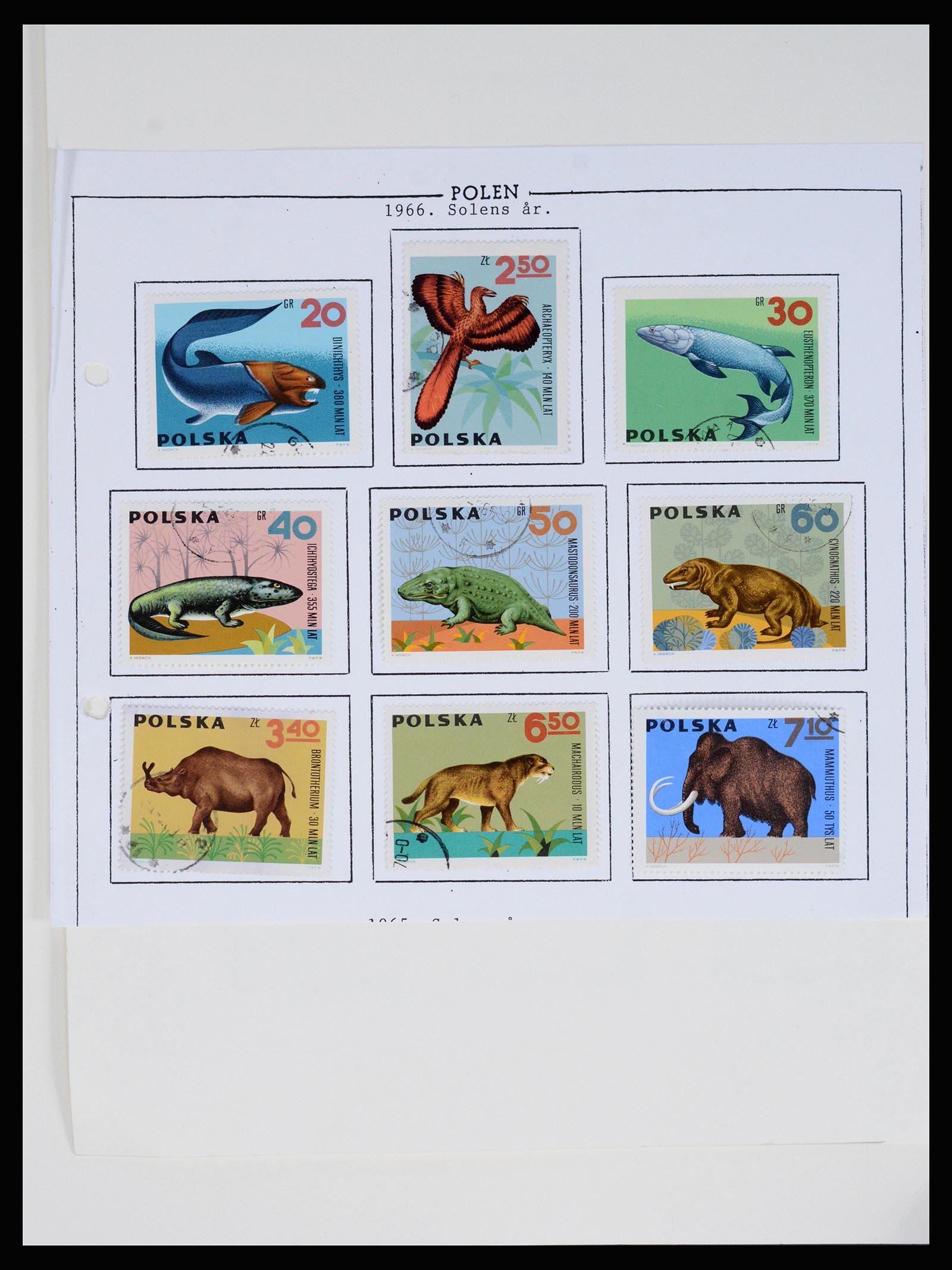 37167 125 - Postzegelverzameling 37167 Polen 1918-1970.