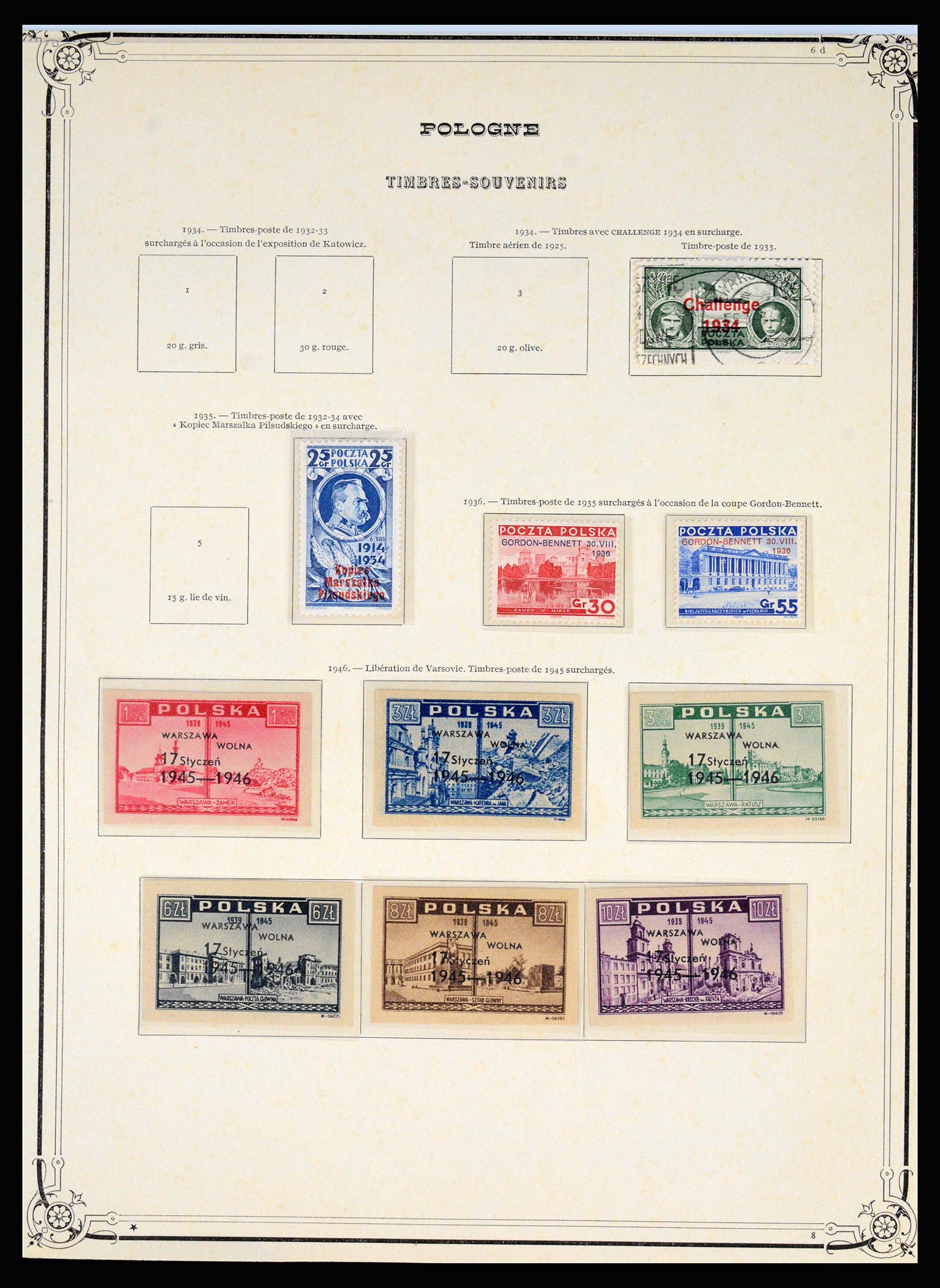 37168 050 - Postzegelverzameling 37168 Polen 1918-1988.
