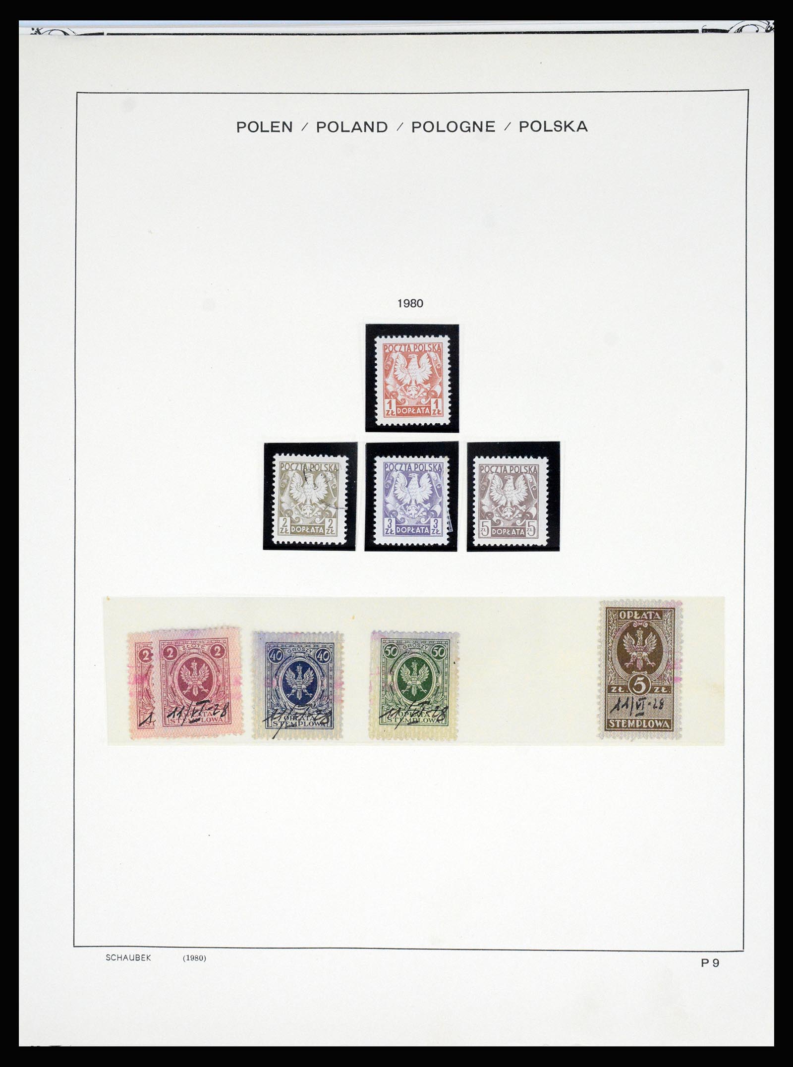 37168 057 - Postzegelverzameling 37168 Polen 1918-1988.