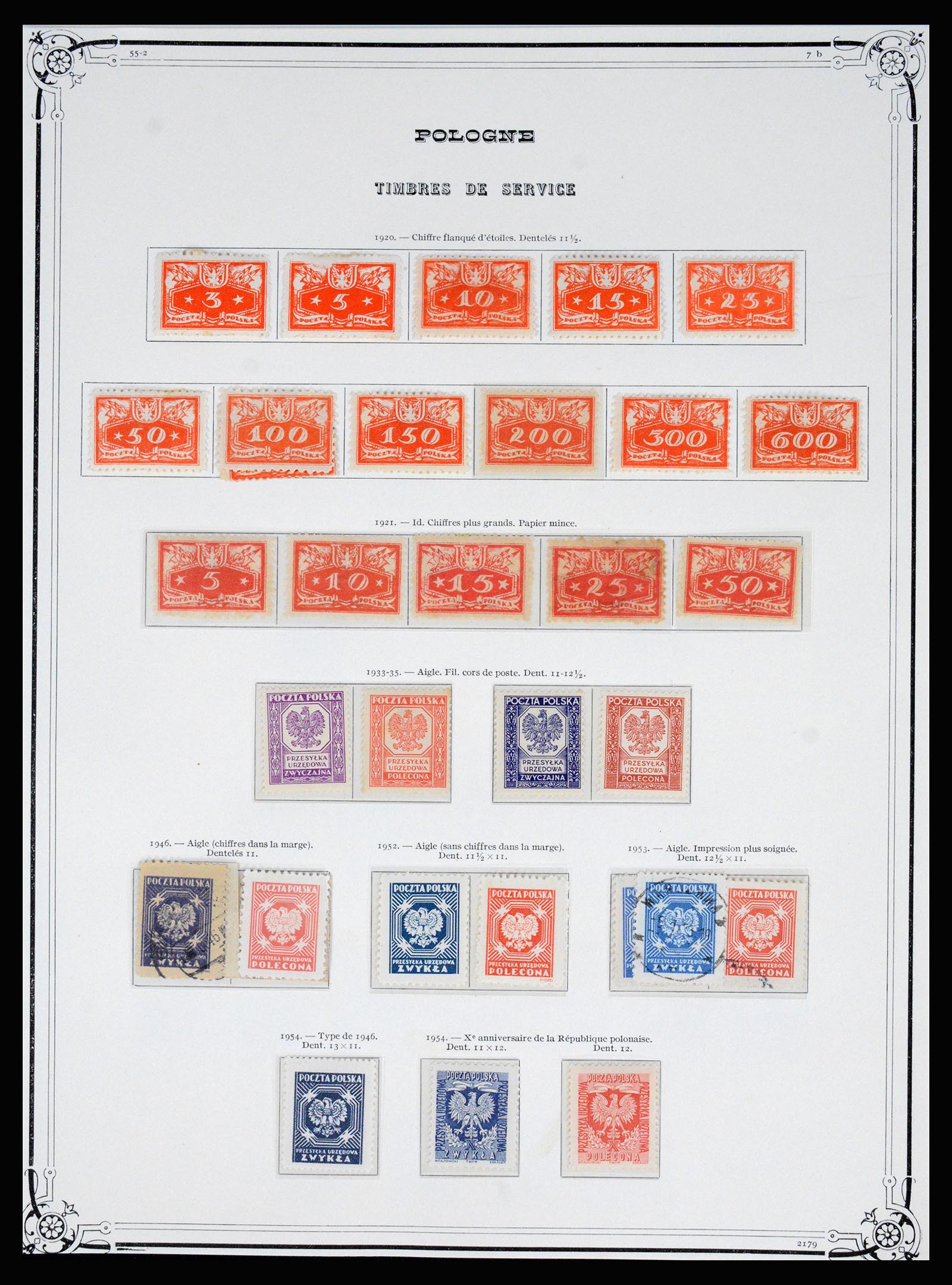 37168 059 - Postzegelverzameling 37168 Polen 1918-1988.