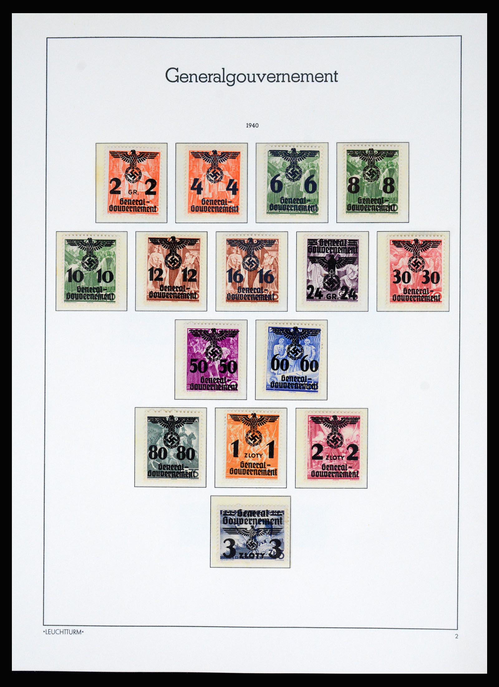 37168 062 - Postzegelverzameling 37168 Polen 1918-1988.