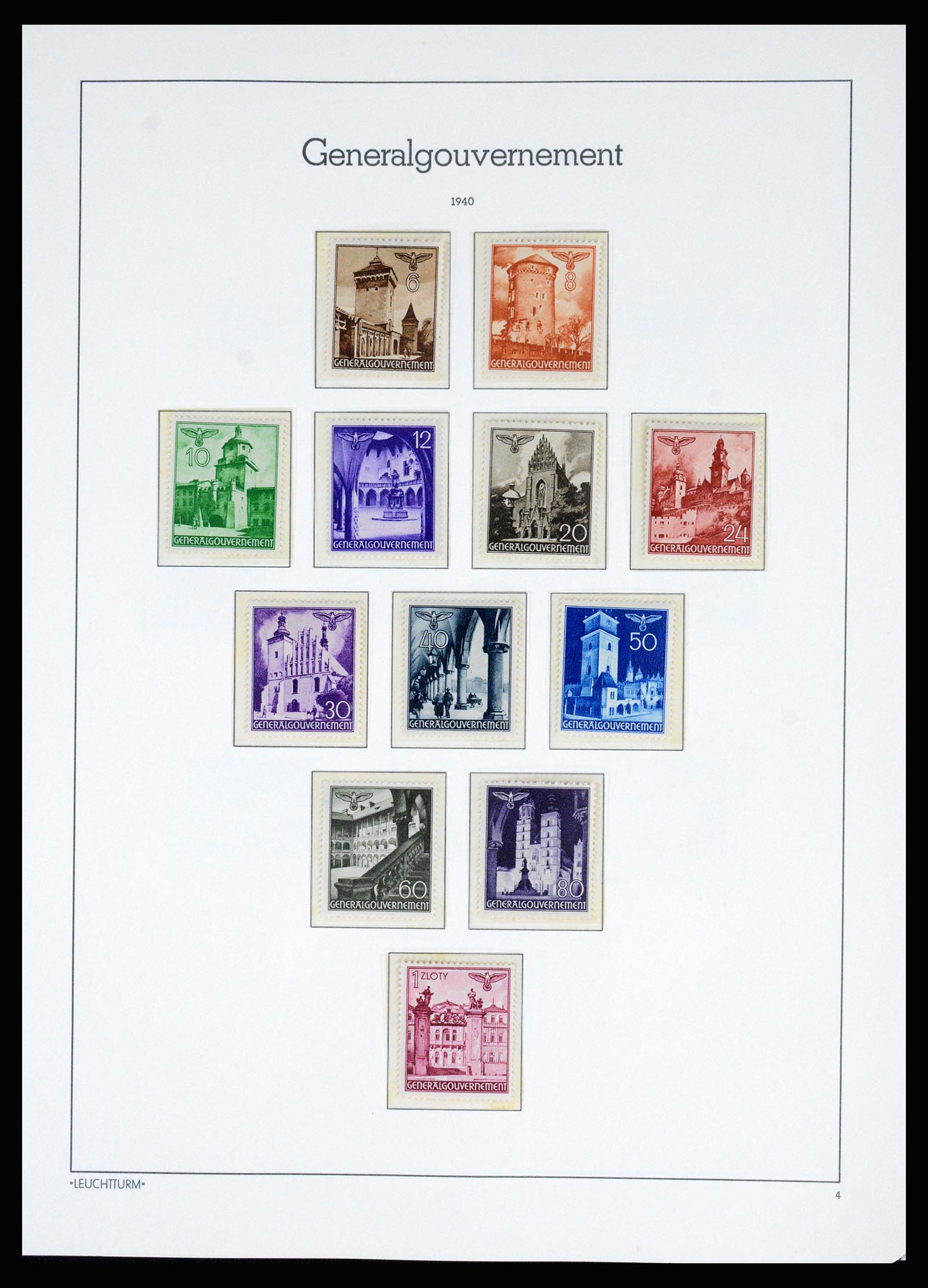 37168 064 - Postzegelverzameling 37168 Polen 1918-1988.