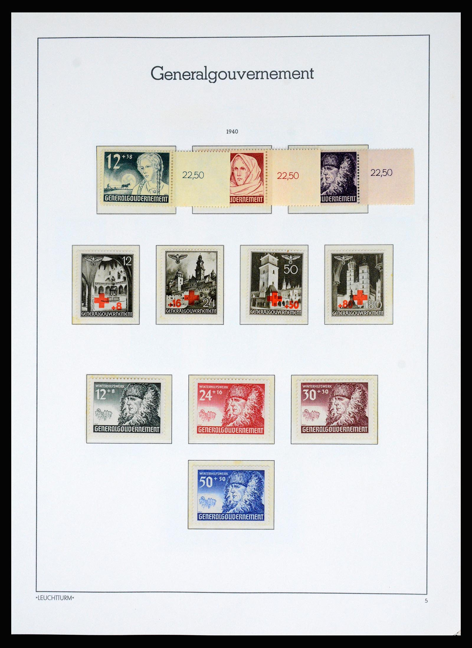 37168 065 - Postzegelverzameling 37168 Polen 1918-1988.