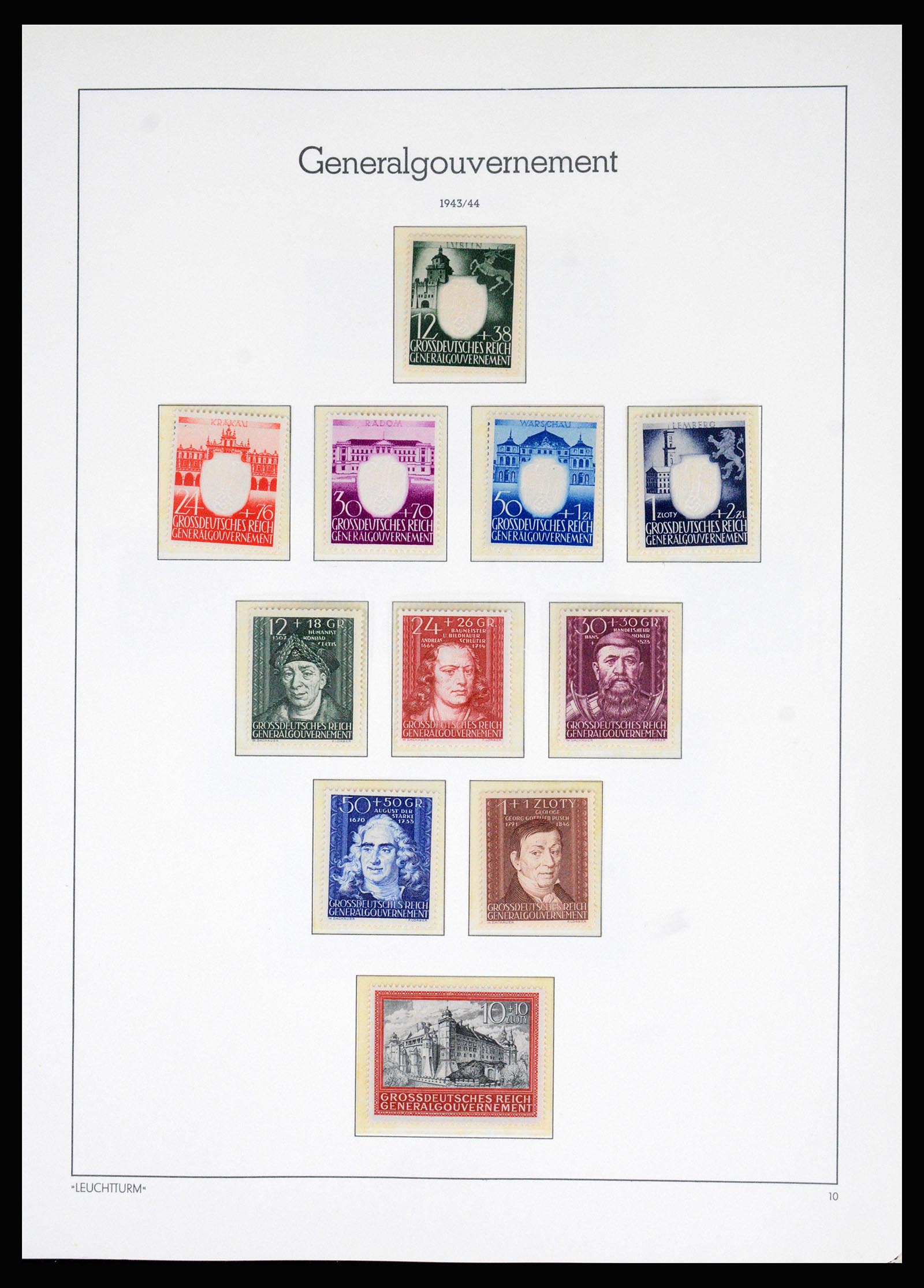 37168 070 - Postzegelverzameling 37168 Polen 1918-1988.
