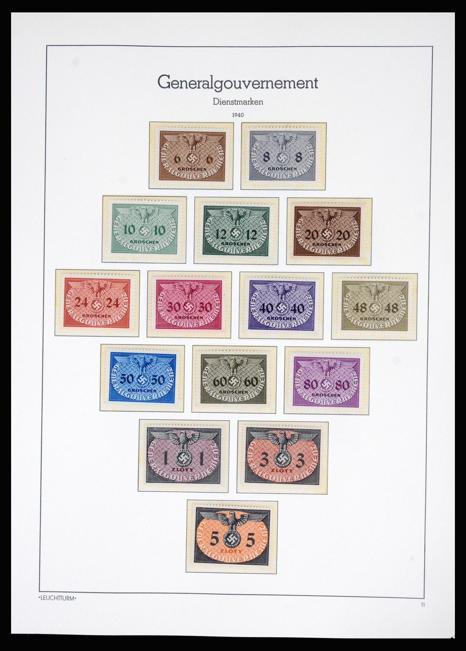 37168 071 - Postzegelverzameling 37168 Polen 1918-1988.