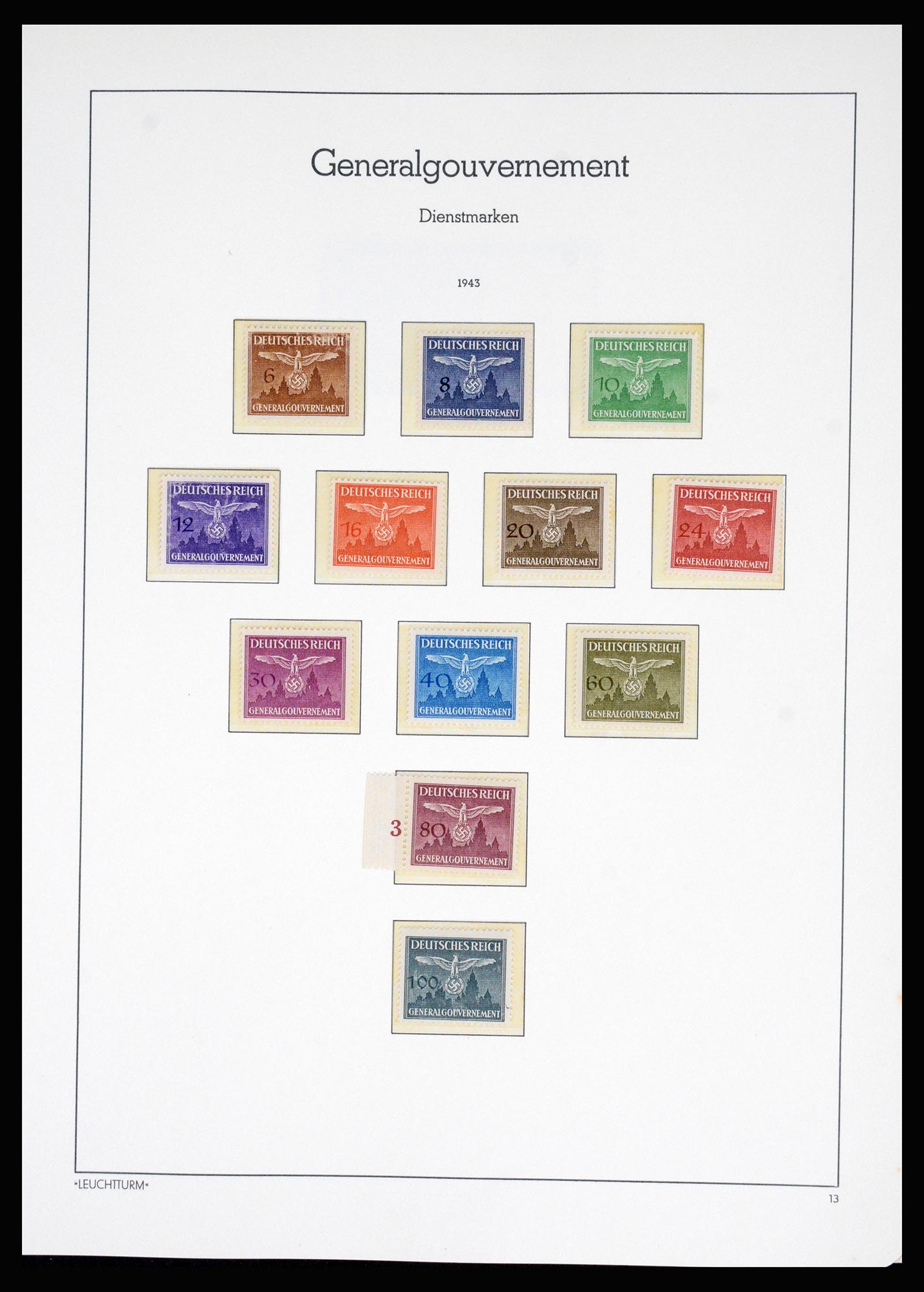 37168 073 - Postzegelverzameling 37168 Polen 1918-1988.