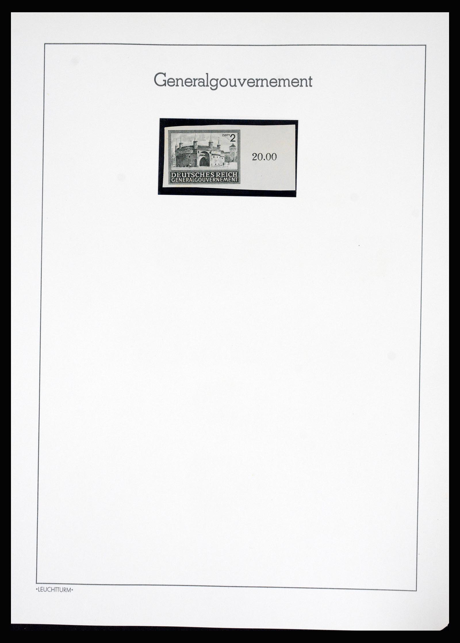 37168 074 - Postzegelverzameling 37168 Polen 1918-1988.