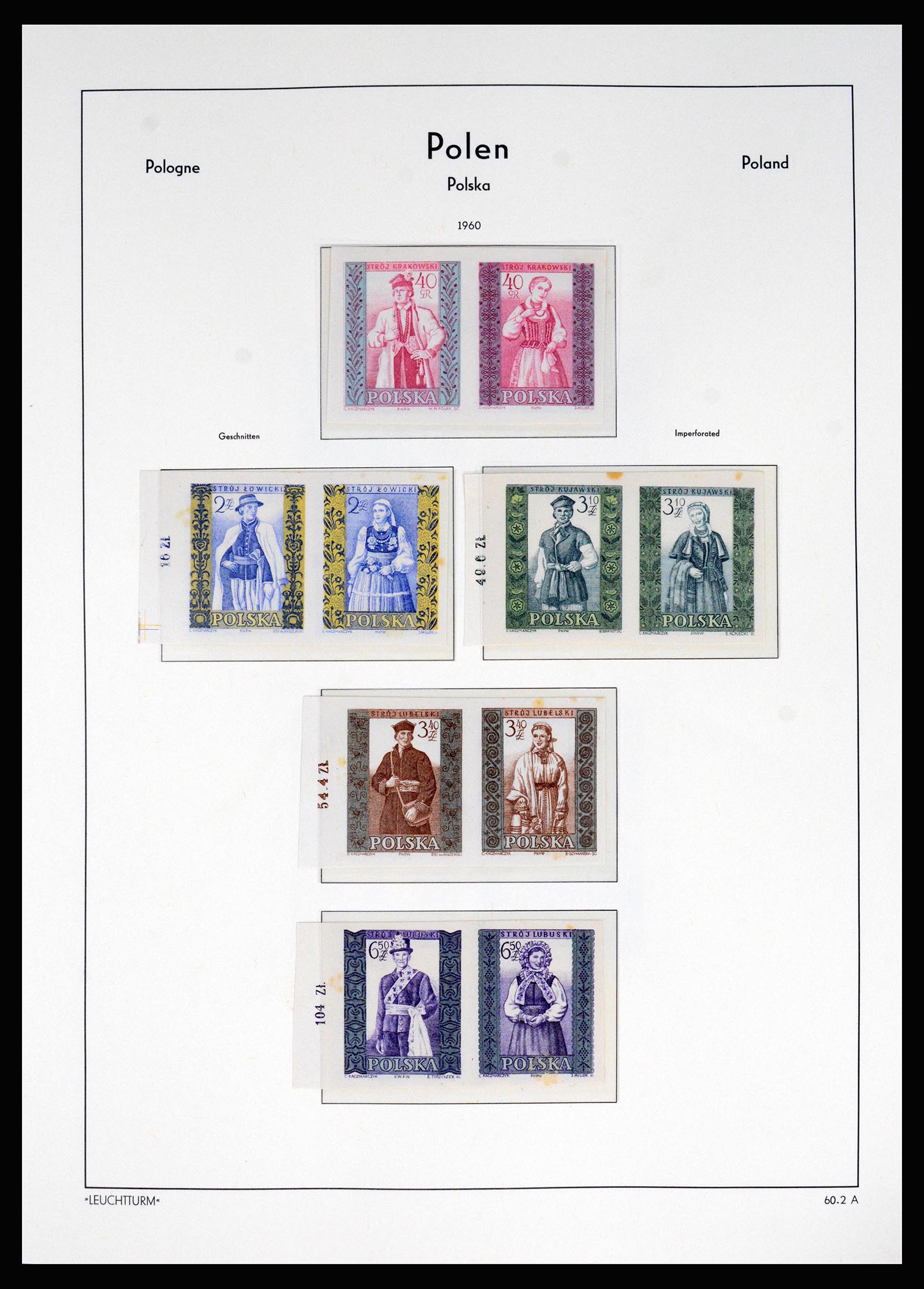 37168 078 - Postzegelverzameling 37168 Polen 1918-1988.