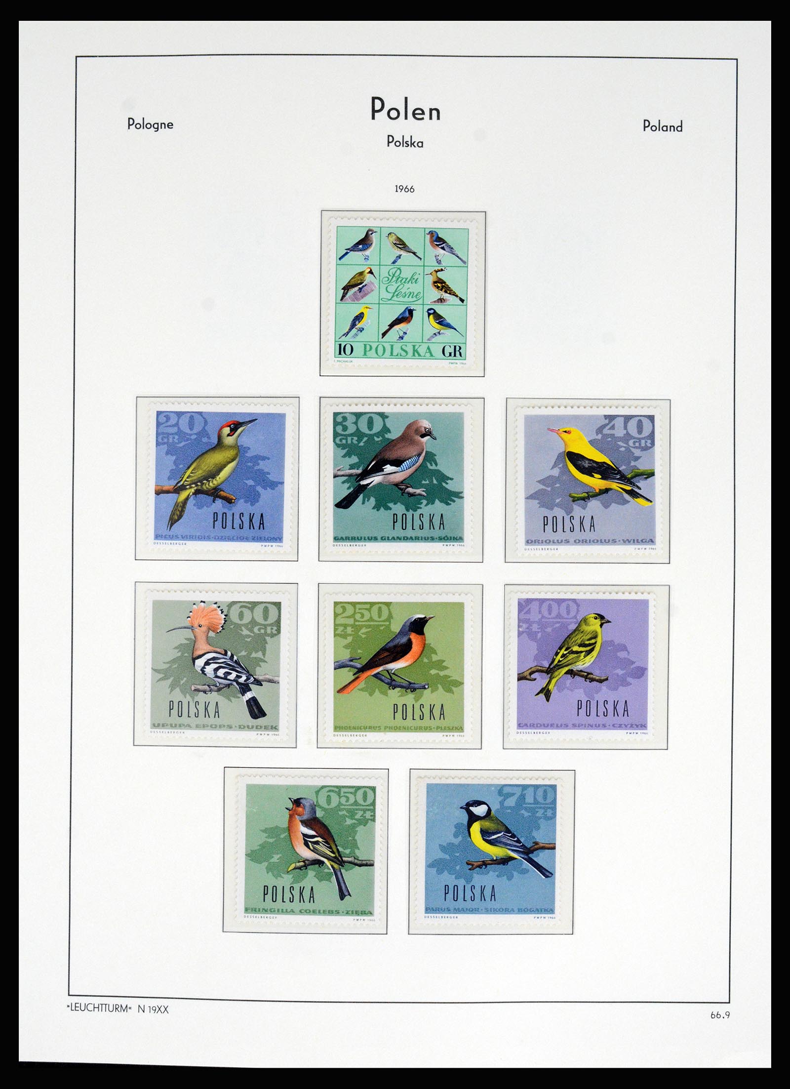 37168 147 - Postzegelverzameling 37168 Polen 1918-1988.