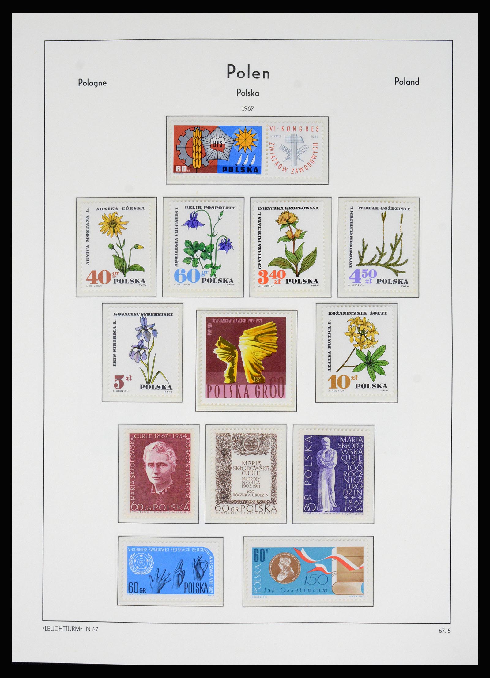 37168 154 - Postzegelverzameling 37168 Polen 1918-1988.