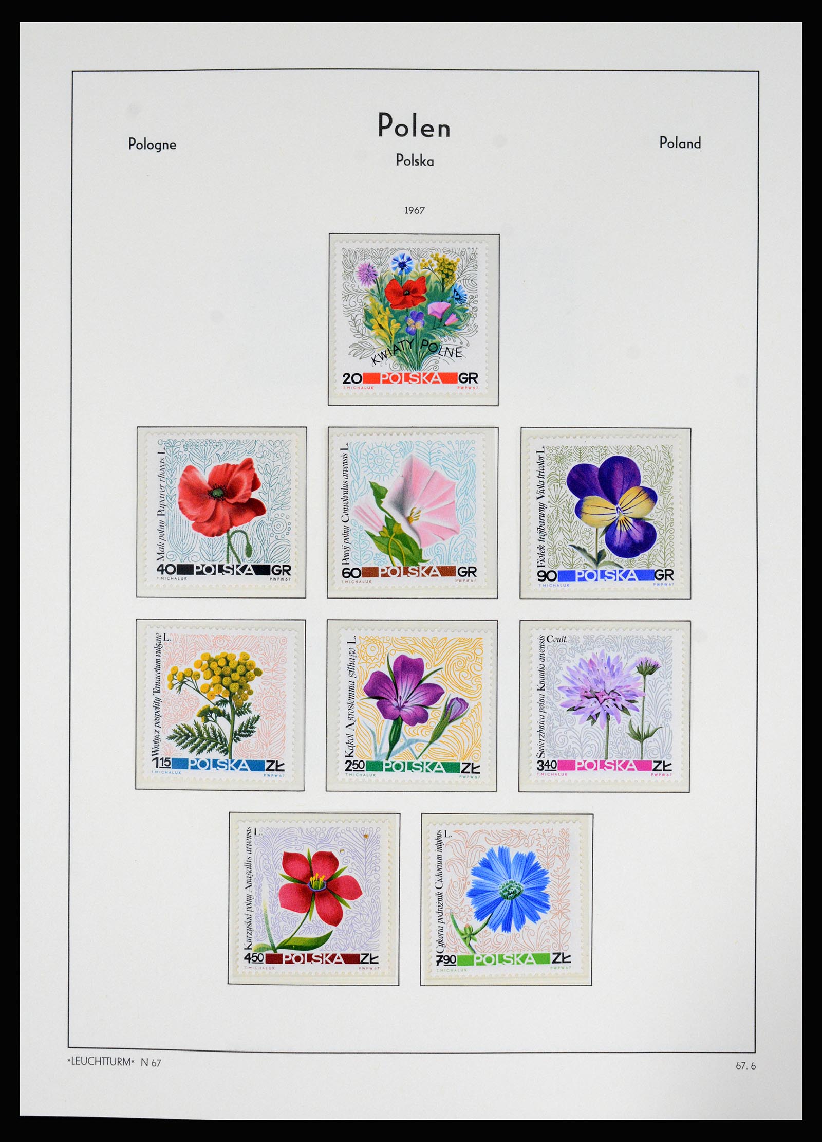 37168 155 - Postzegelverzameling 37168 Polen 1918-1988.