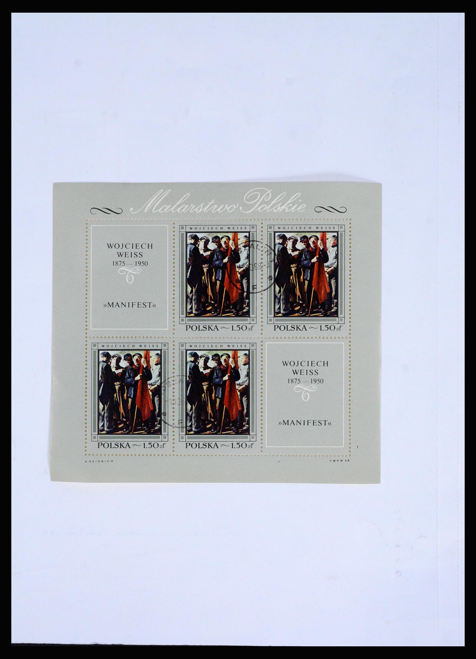 37168 170 - Postzegelverzameling 37168 Polen 1918-1988.