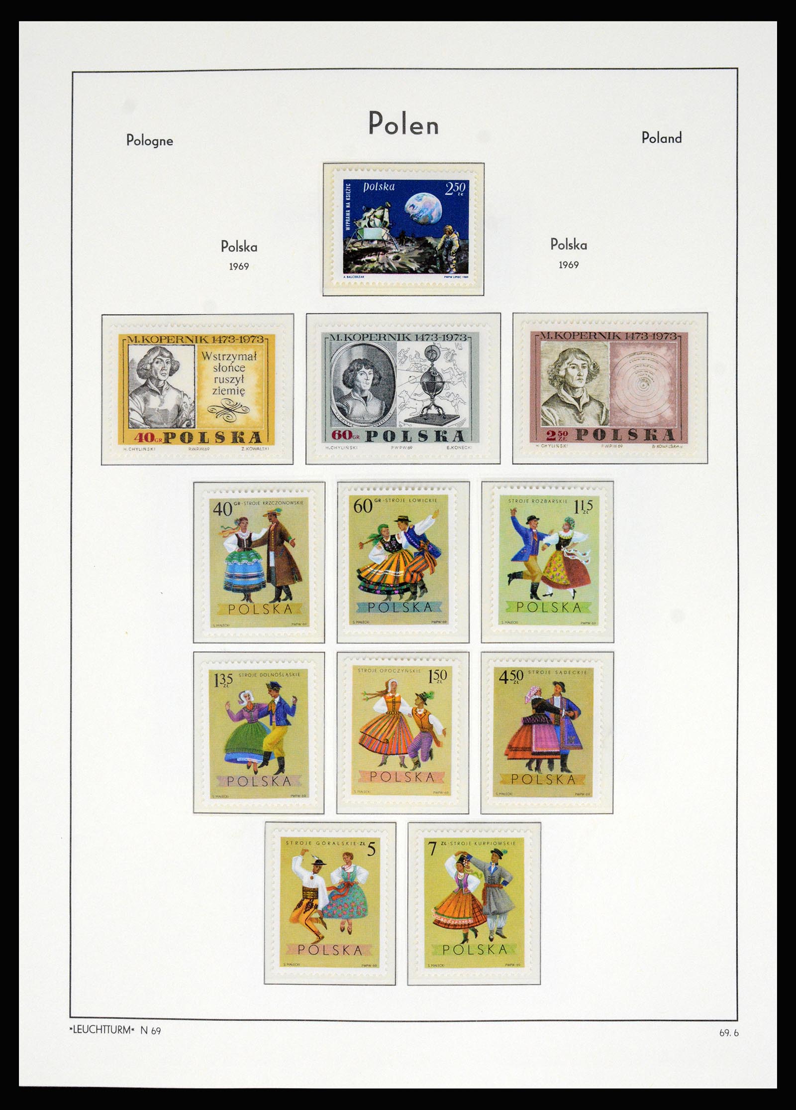 37168 181 - Postzegelverzameling 37168 Polen 1918-1988.