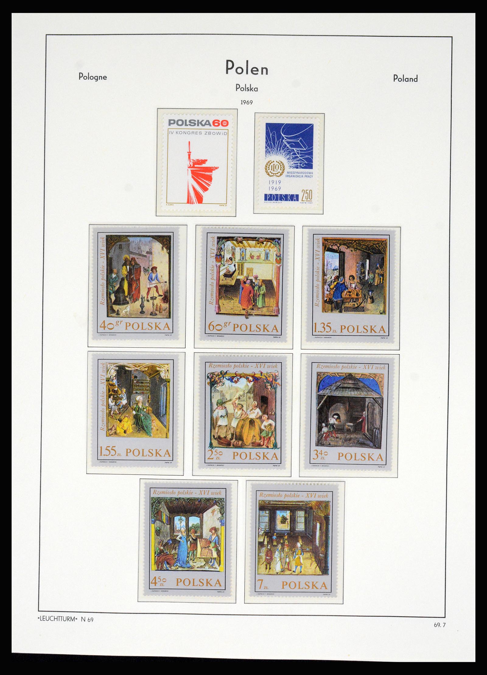 37168 182 - Postzegelverzameling 37168 Polen 1918-1988.