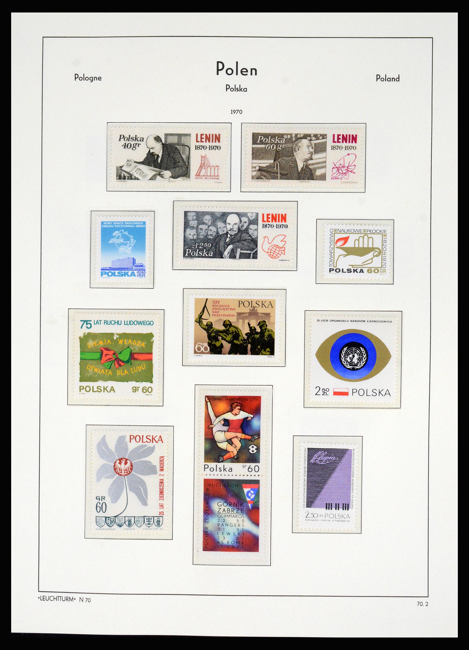 37168 187 - Postzegelverzameling 37168 Polen 1918-1988.