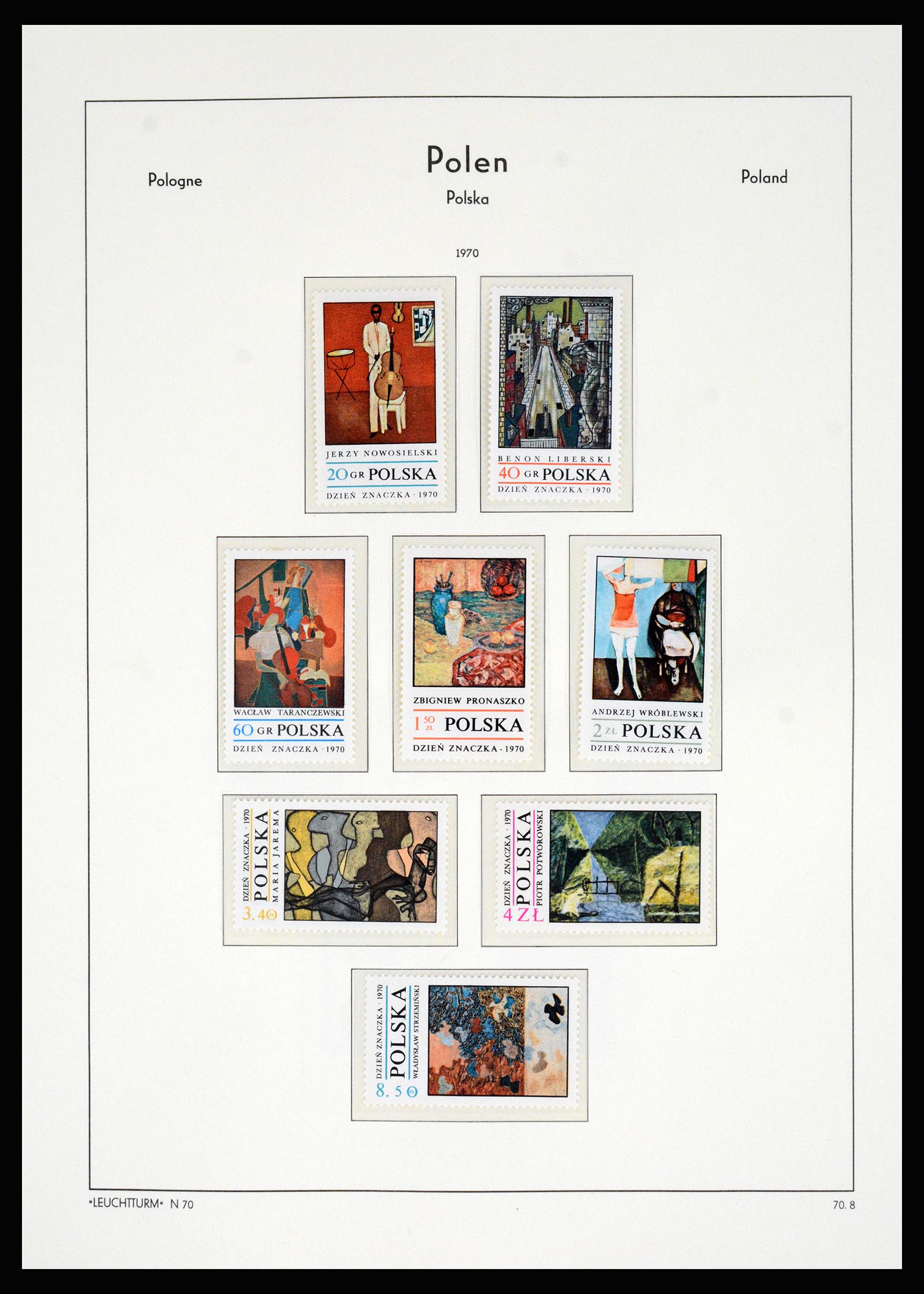 37168 194 - Postzegelverzameling 37168 Polen 1918-1988.
