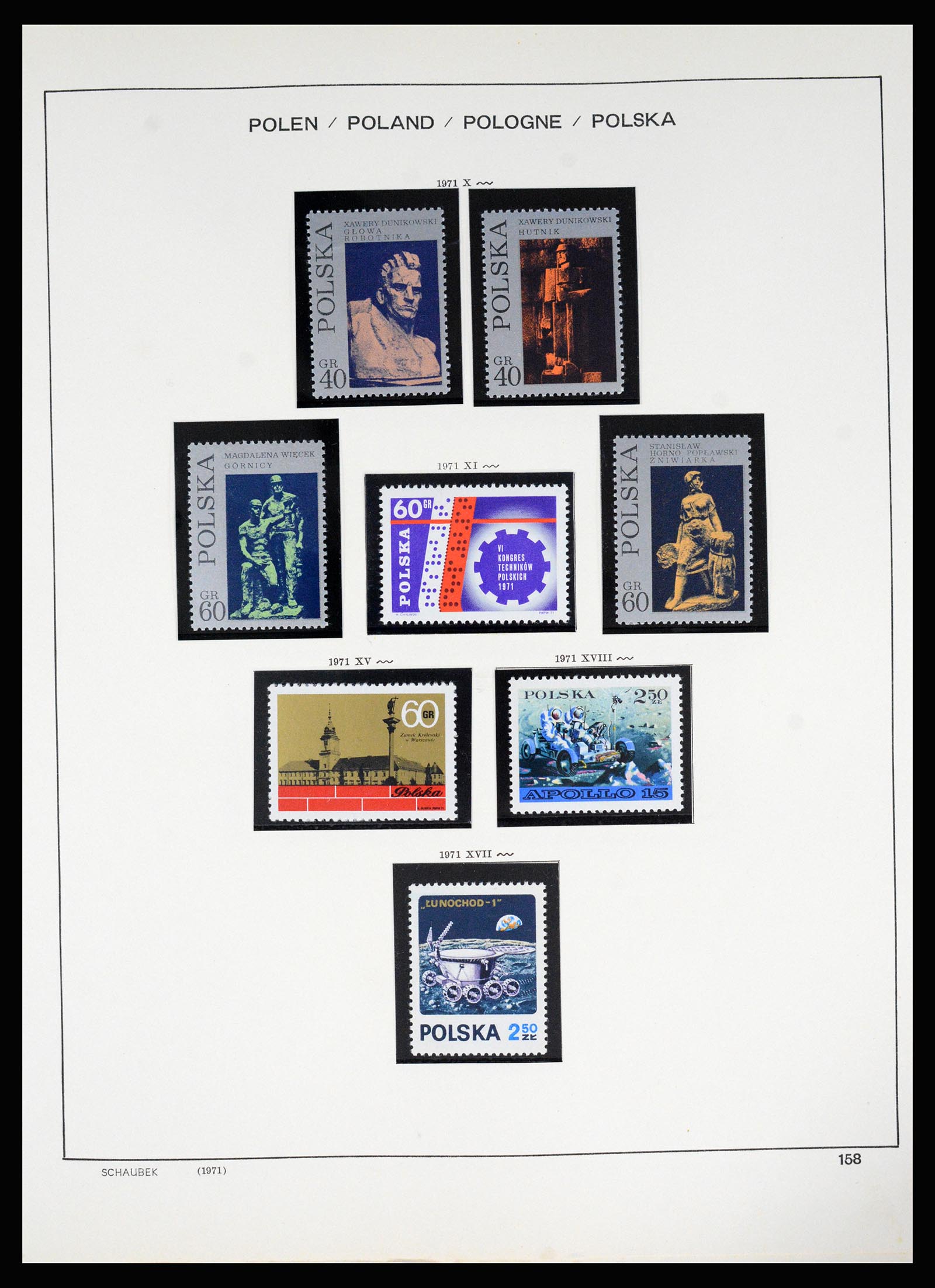 37168 202 - Postzegelverzameling 37168 Polen 1918-1988.
