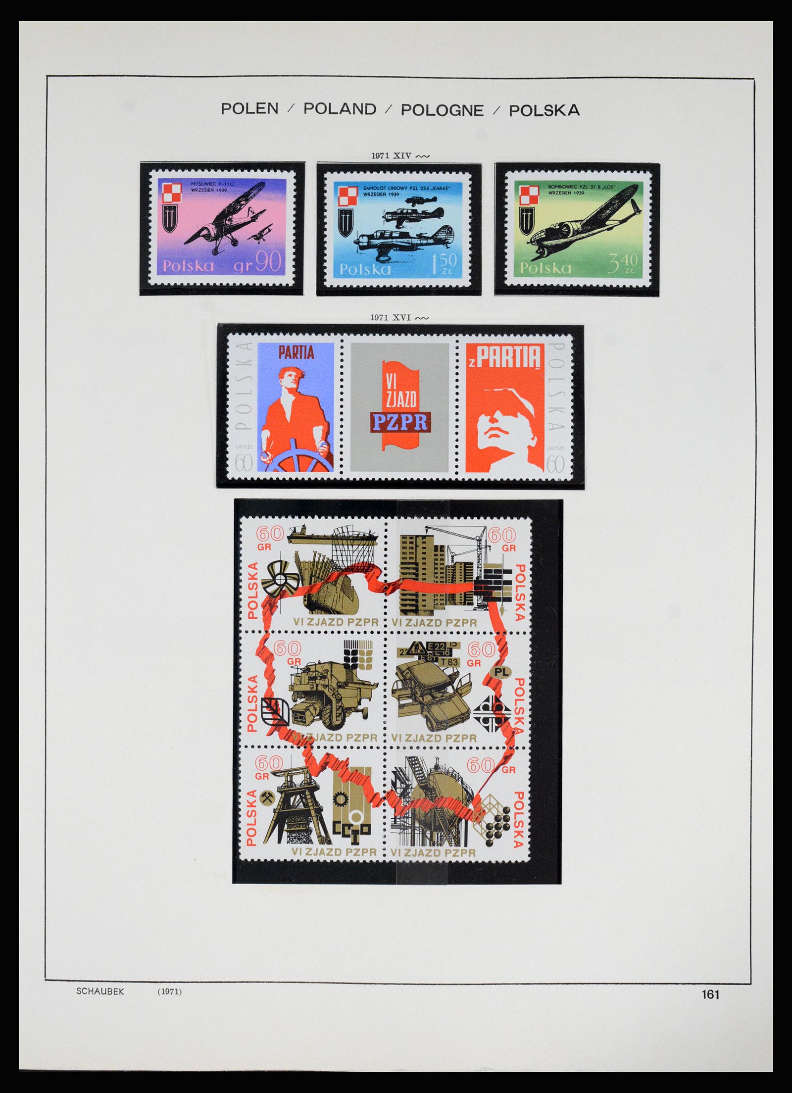 37168 205 - Postzegelverzameling 37168 Polen 1918-1988.